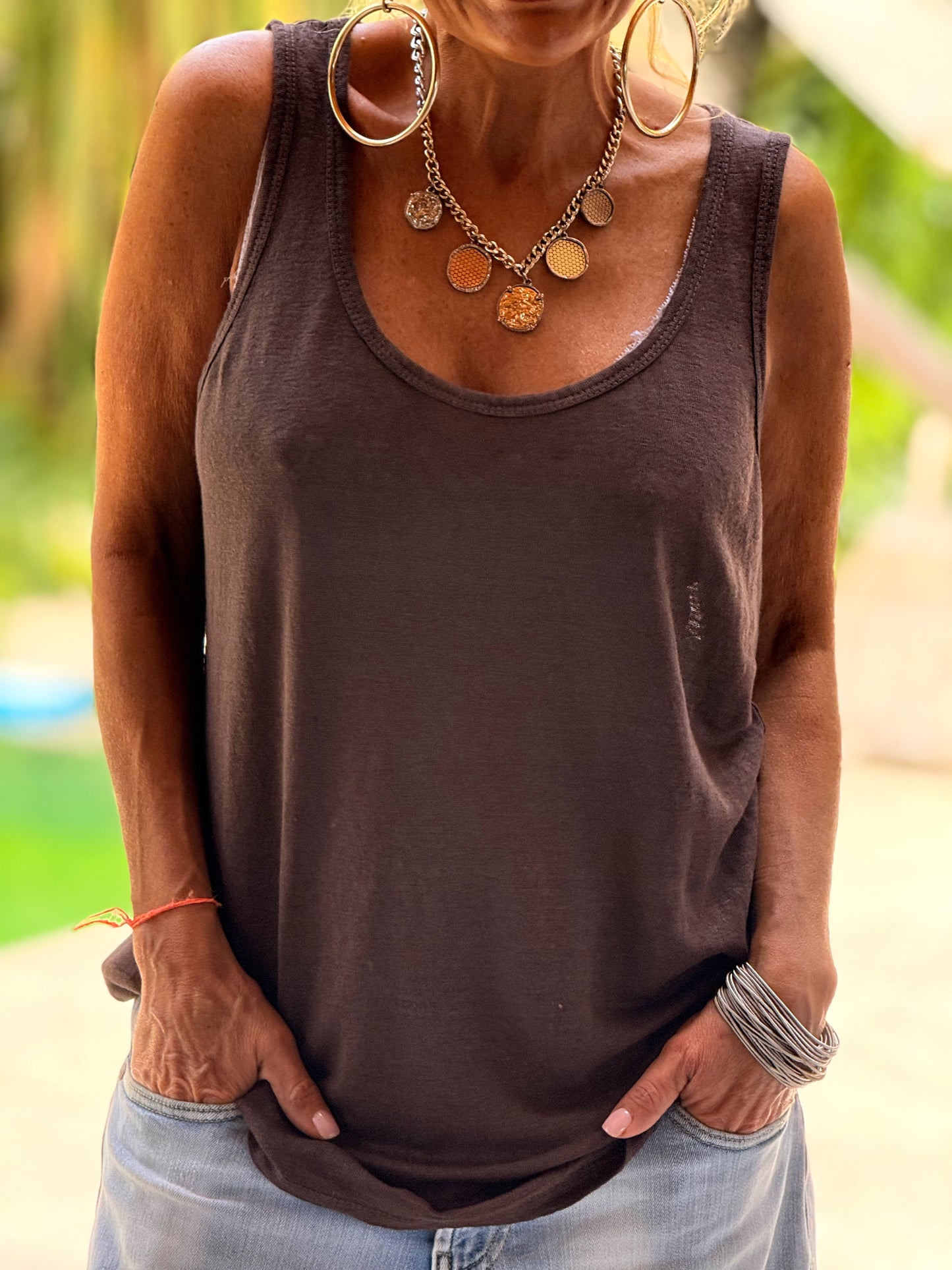 TOP LINO MARCEL MULTICOLOR
