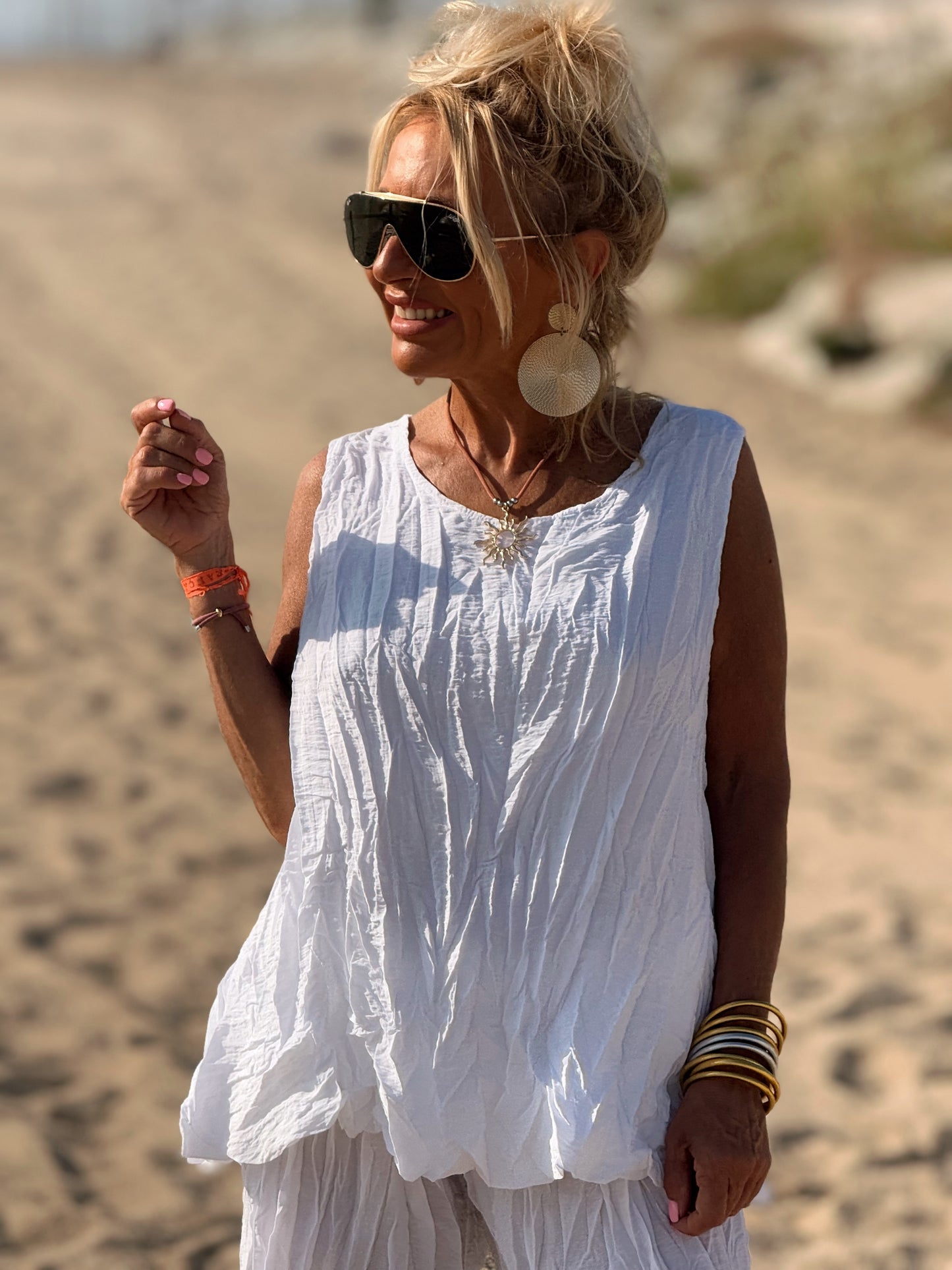 CONJUNTO ARRUGADO MULTICOLOR