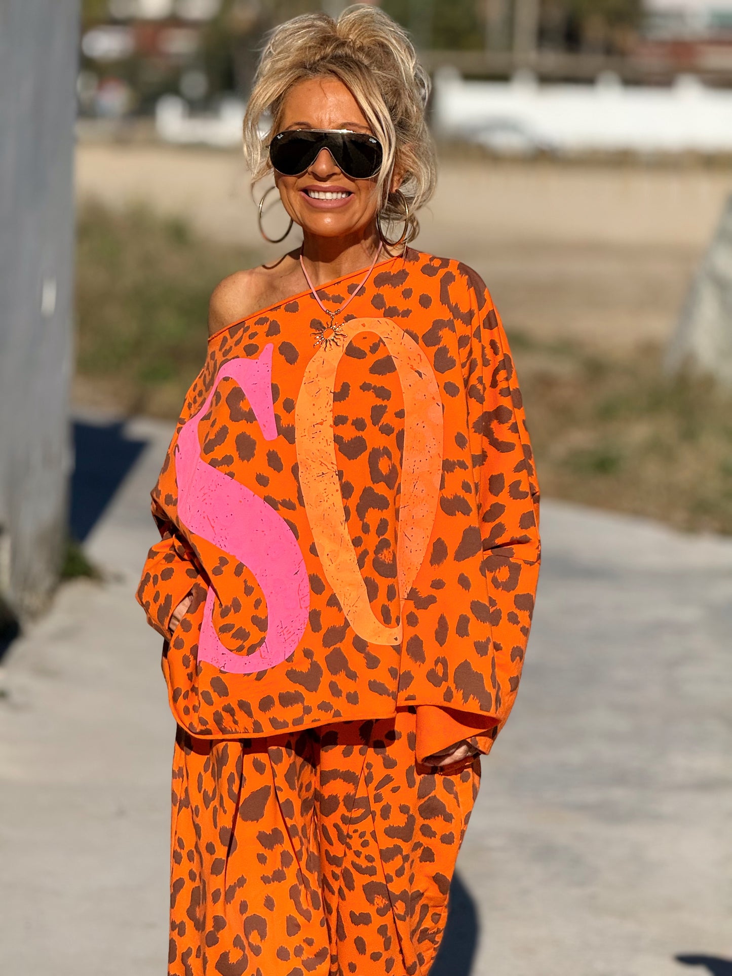 CAMISETA OVERSIZE ANIMAL PRINT