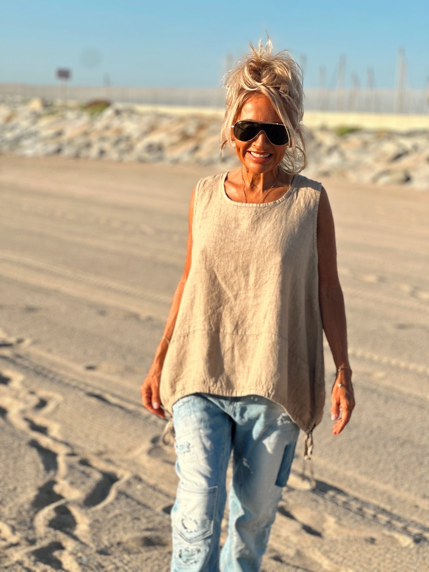 BLUSA LINO ARTHUR MULTICOLOR