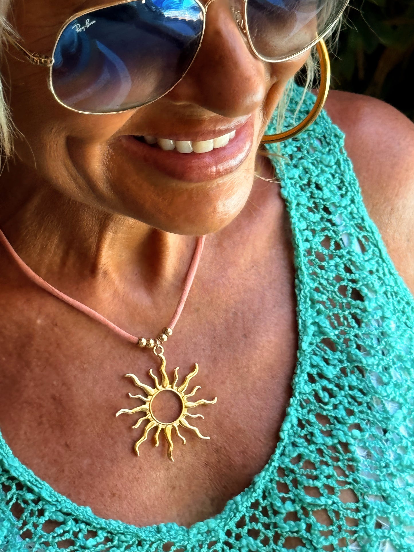 TOP AGUJEROS LUISA VERDE