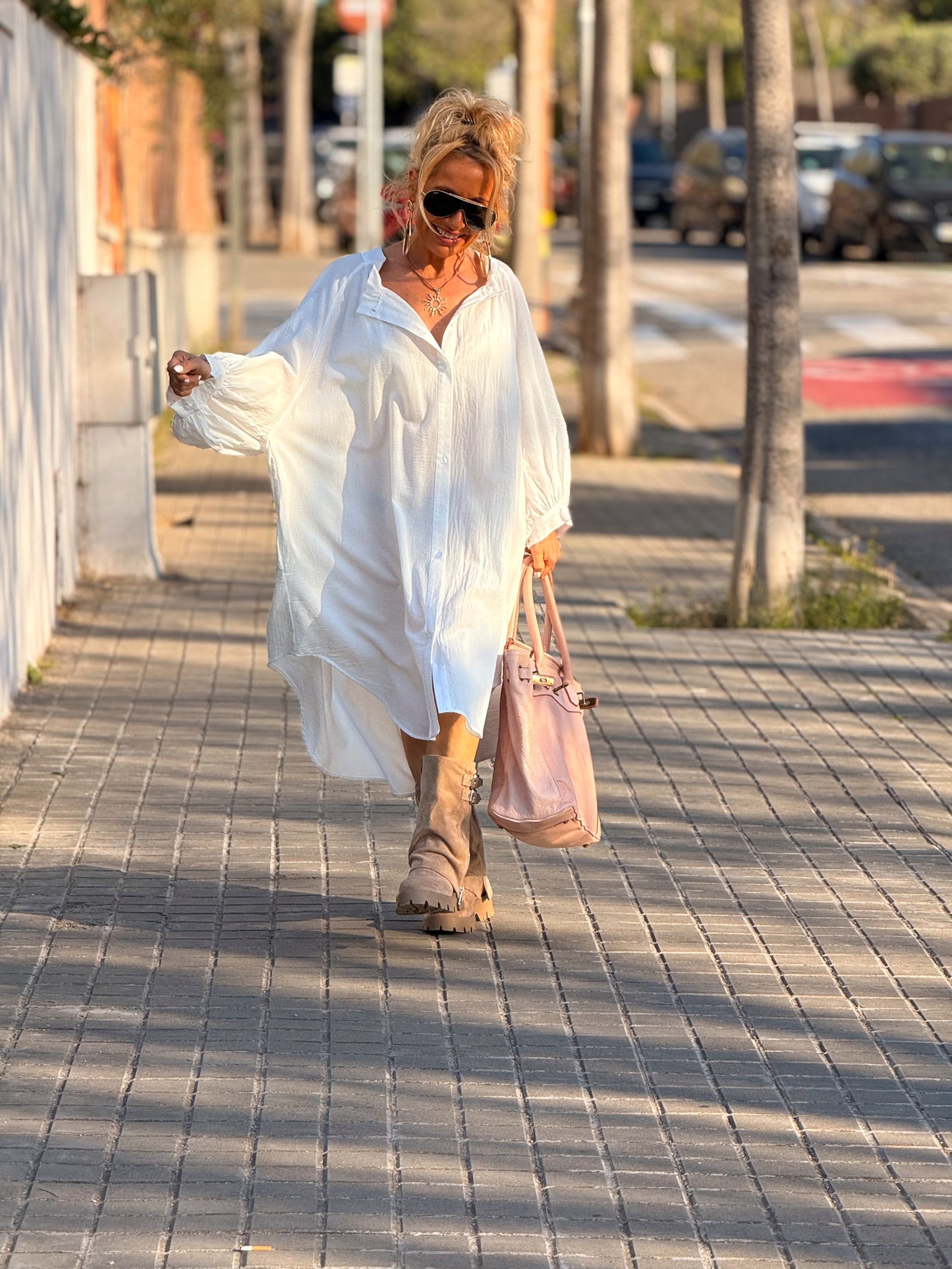 VESTIDO OVERSIZE NINA MULTICOLOR