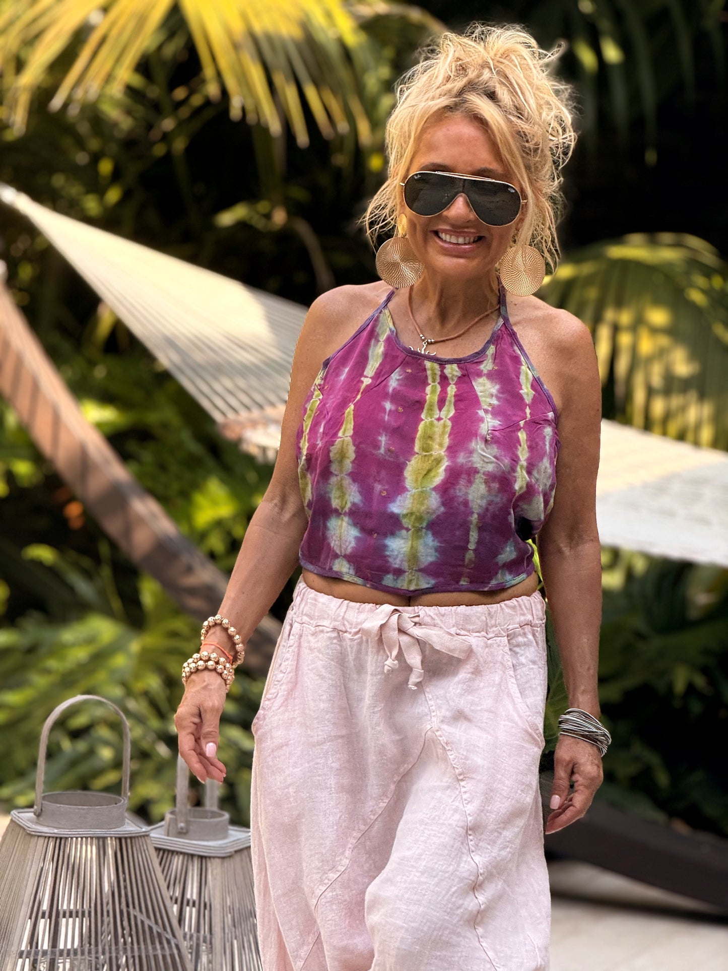 TOP CORTO INDY MULTICOLOR