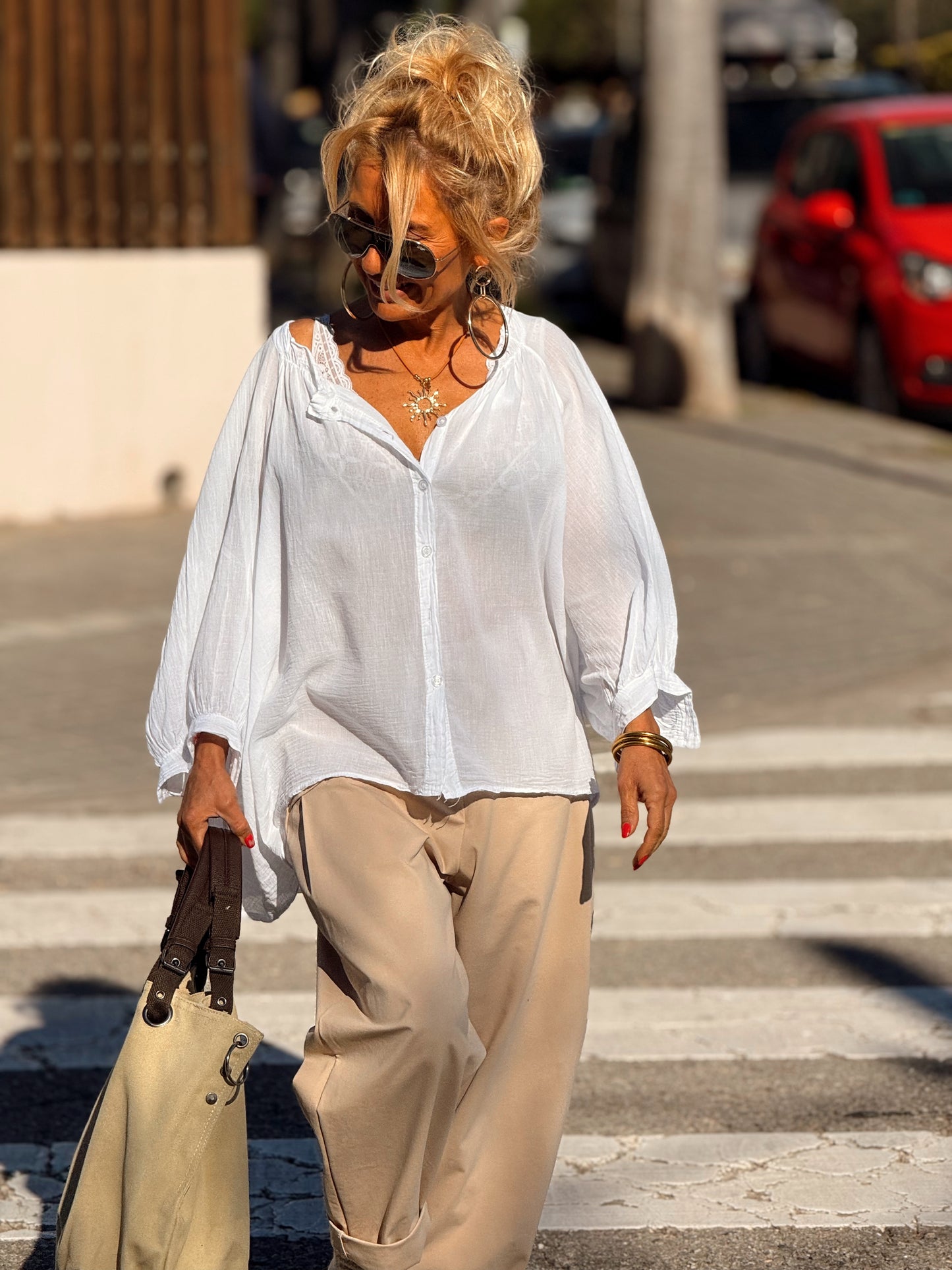 BLUSA OVERSIZE NINA MULTICOLOR