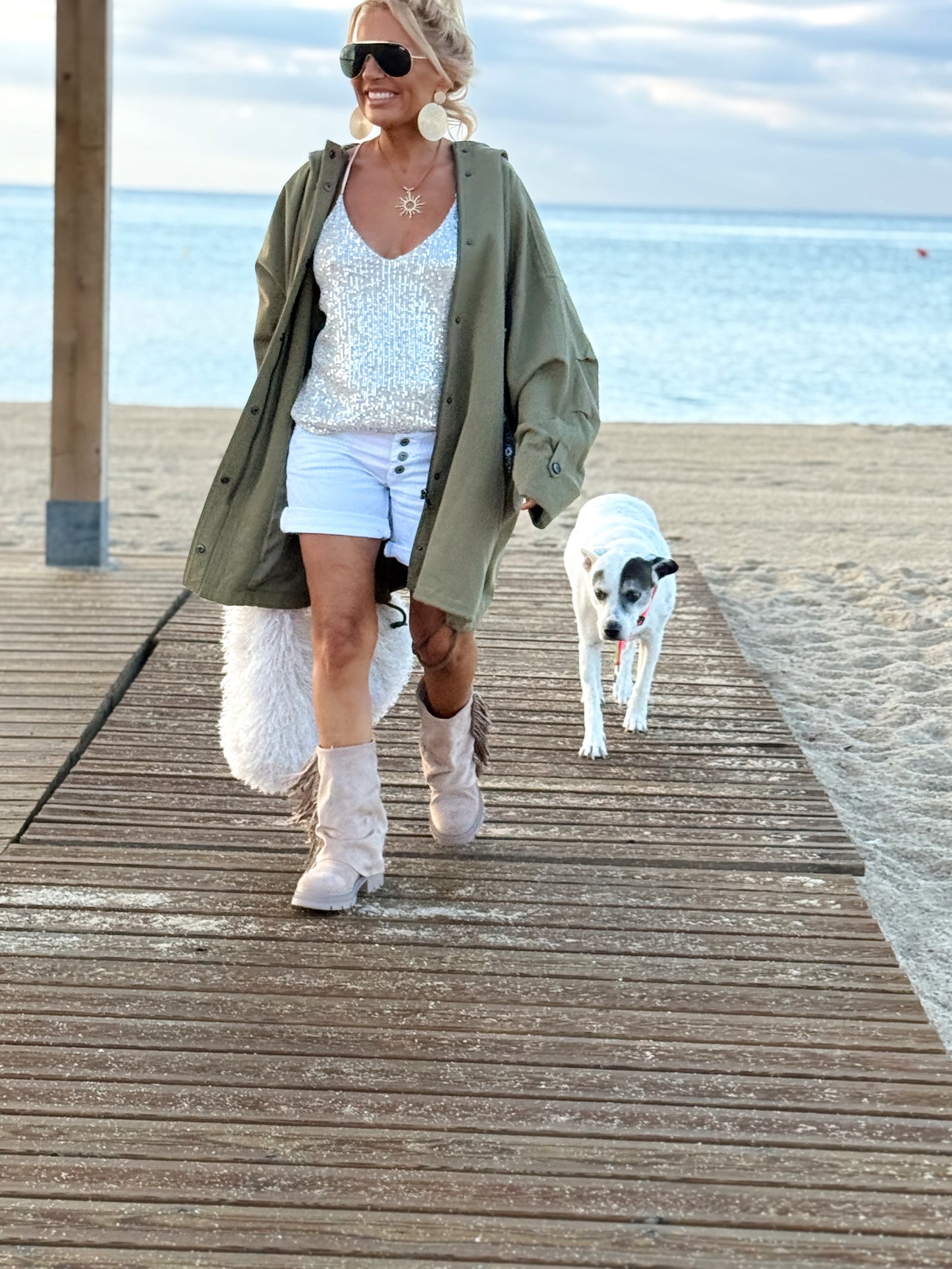 PARKA OVERSIZE SOFIA MULTICOLOR