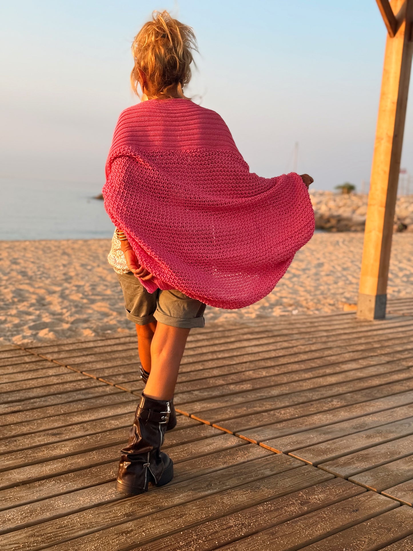 CHAQUETA AGUJERO SABINE MULTICOLOR