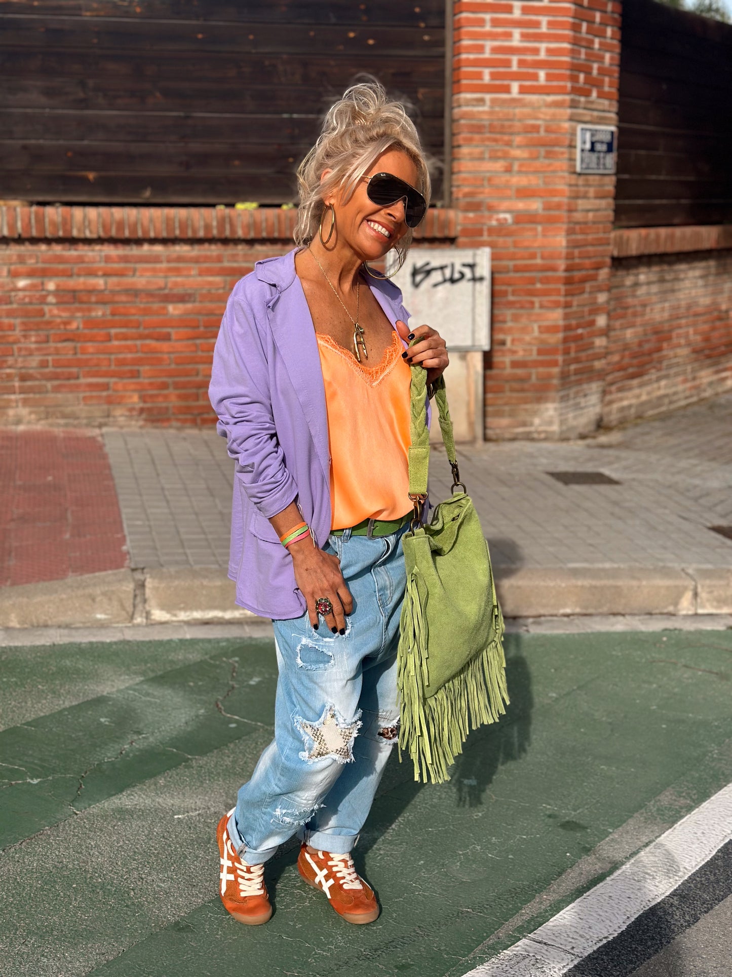 AMERICANA DESGASTADA JOYCE MALVA