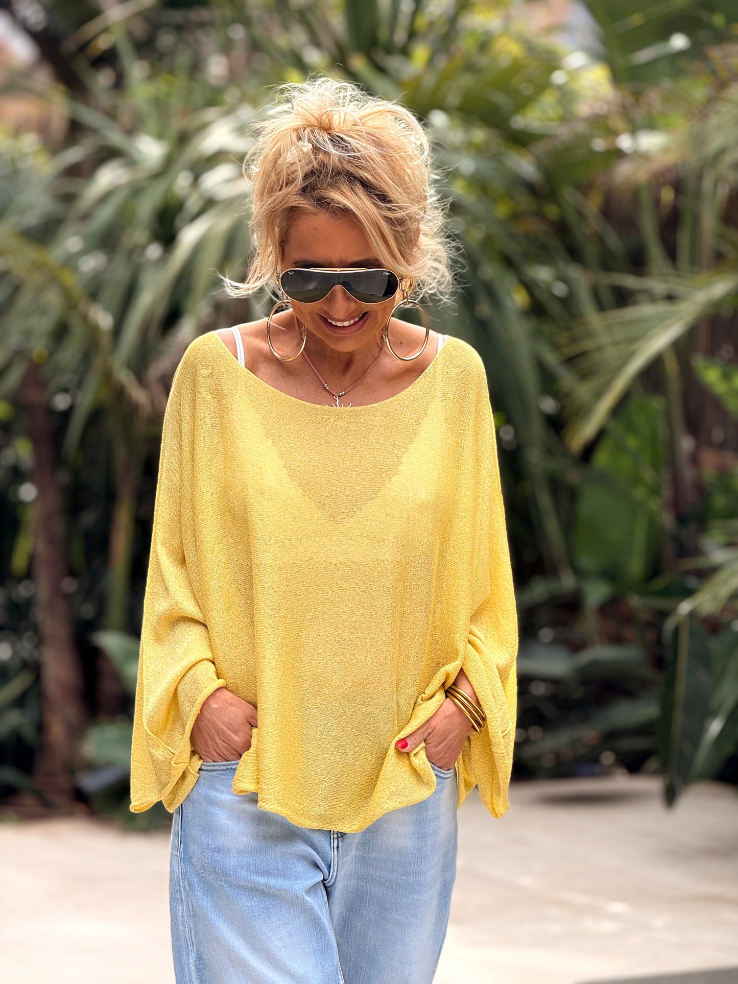 JERSEY BRILLANTE SUPER OVERSIZE ARLETTE MULTICOLOR