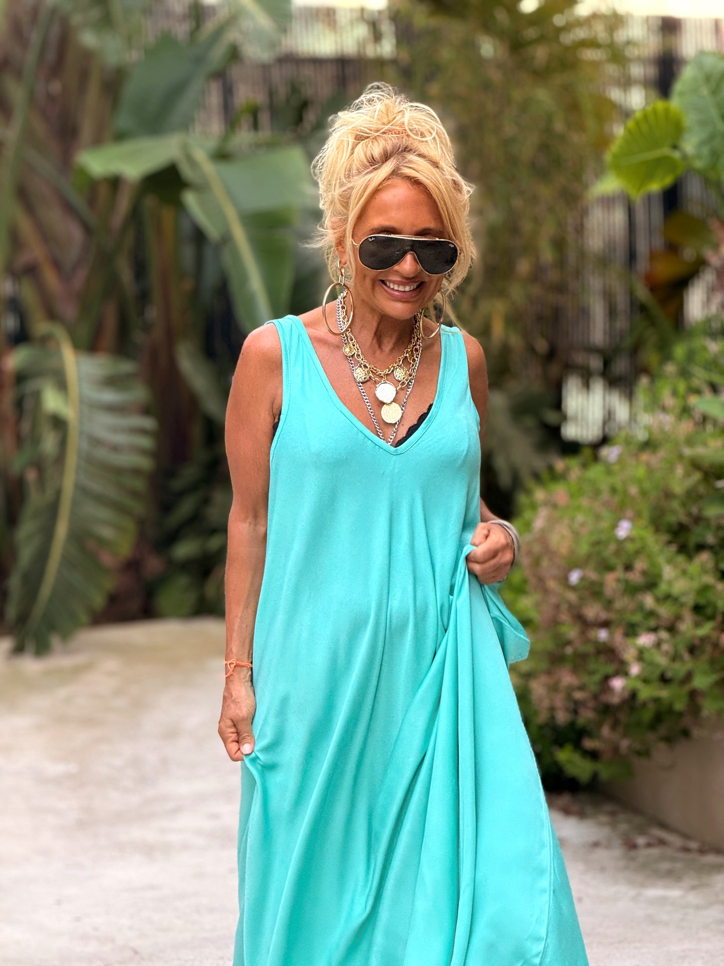 VESTIDO OVERSIZE AMANDINE MULTICOLOR