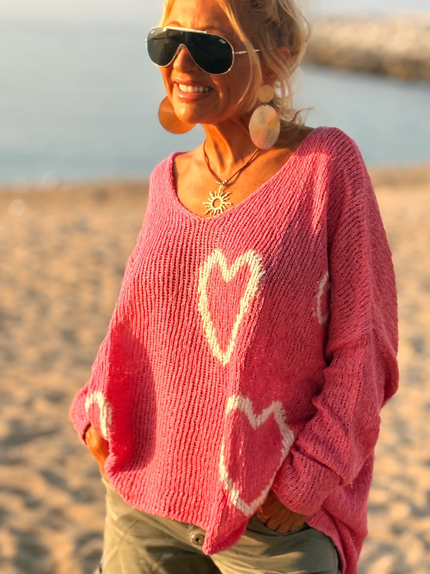 JERSEY ASIMÉTRICO CORAZÓN MULTICOLOR