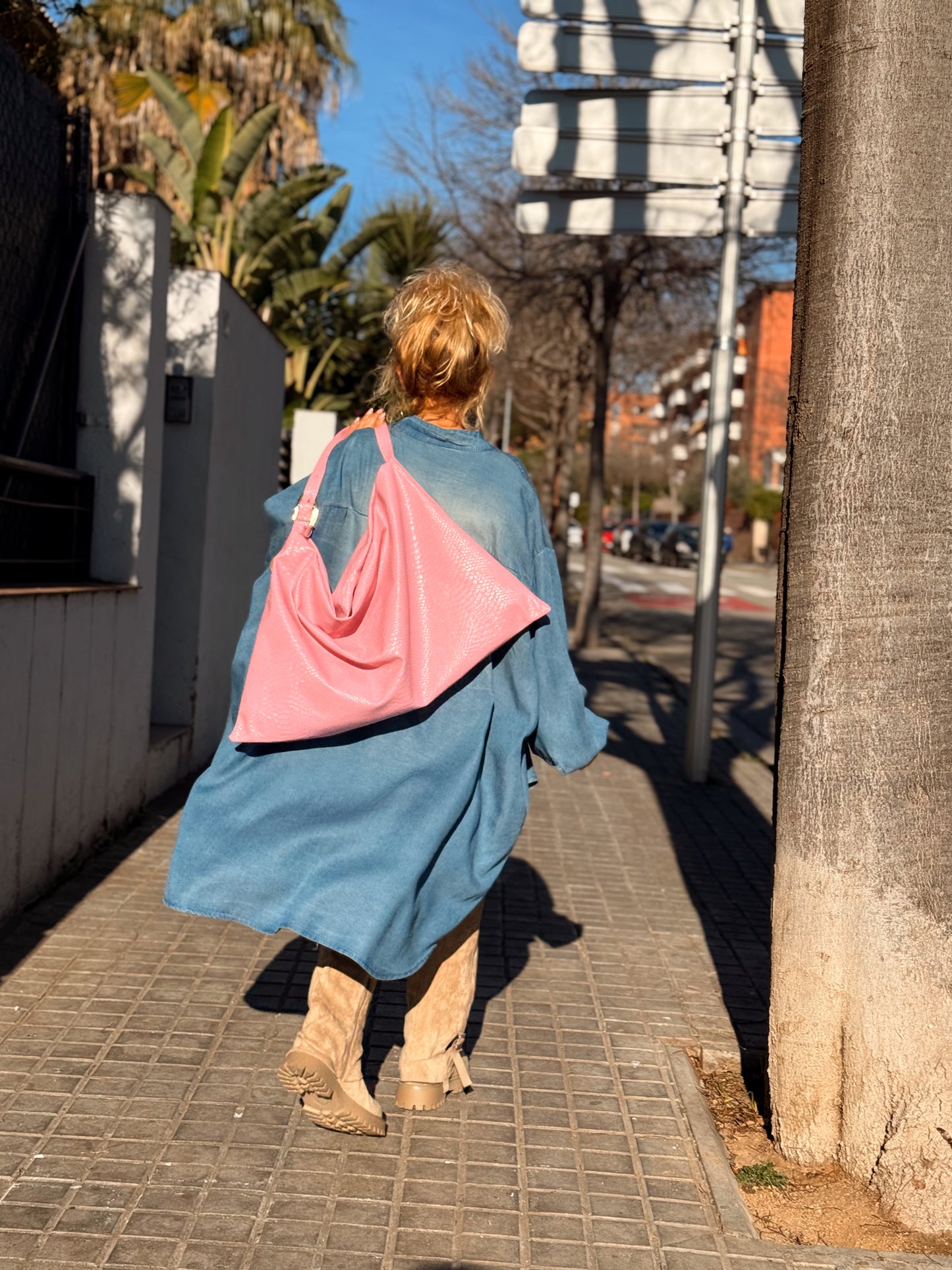 CAMISA-VESTIDO OVERSIZE VAQUEROS MAGDA MULTICOLOR