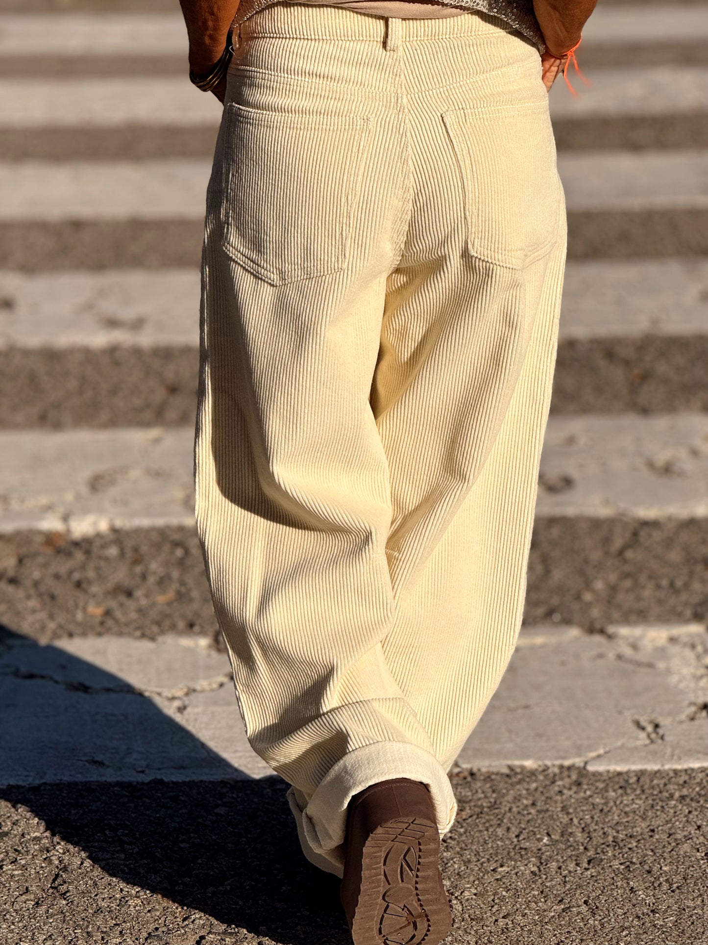 PANTALON DE PANA JOYCE MULTICOLOR