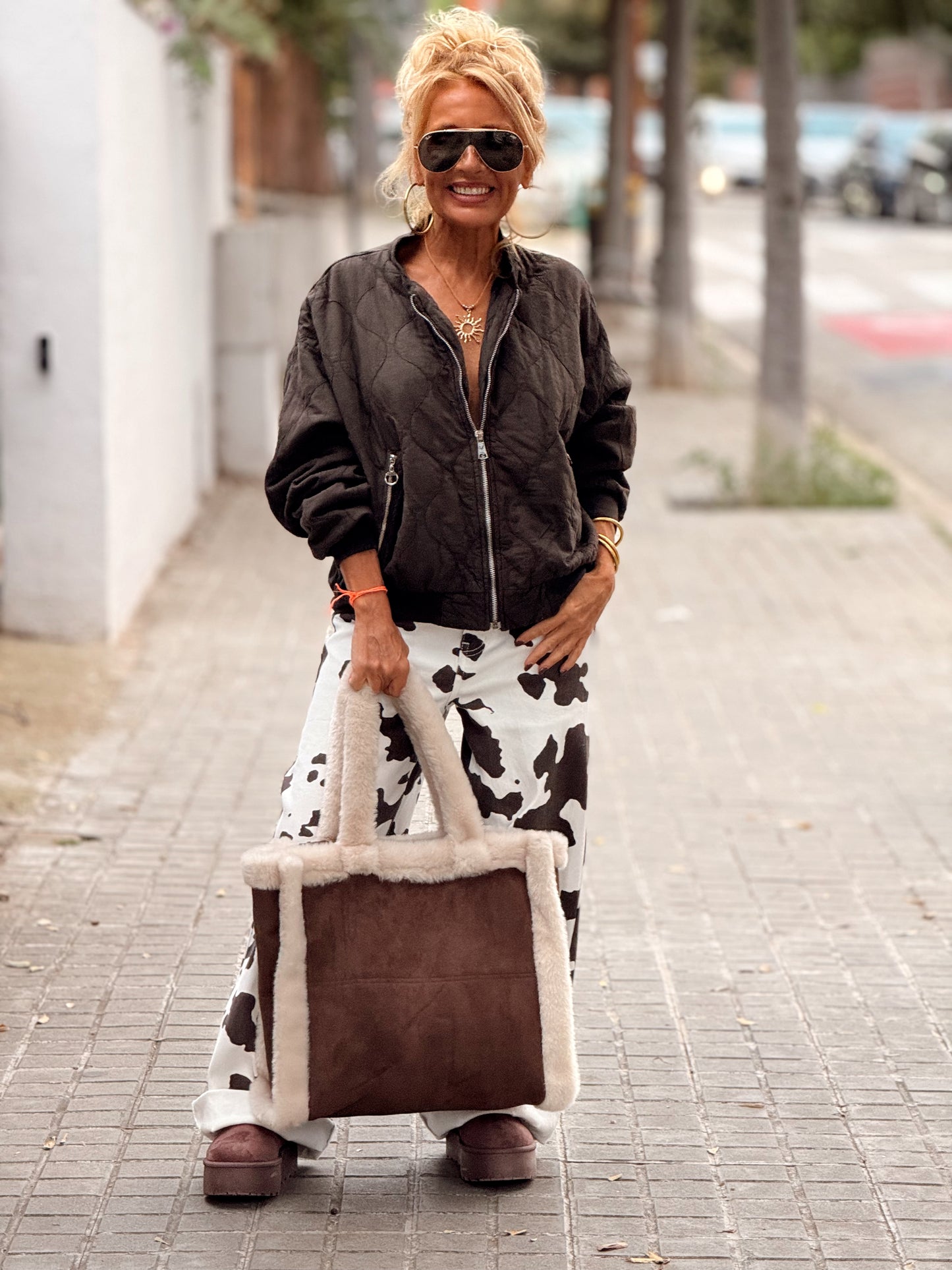 BOMBER FILIPA MULTICOLOR