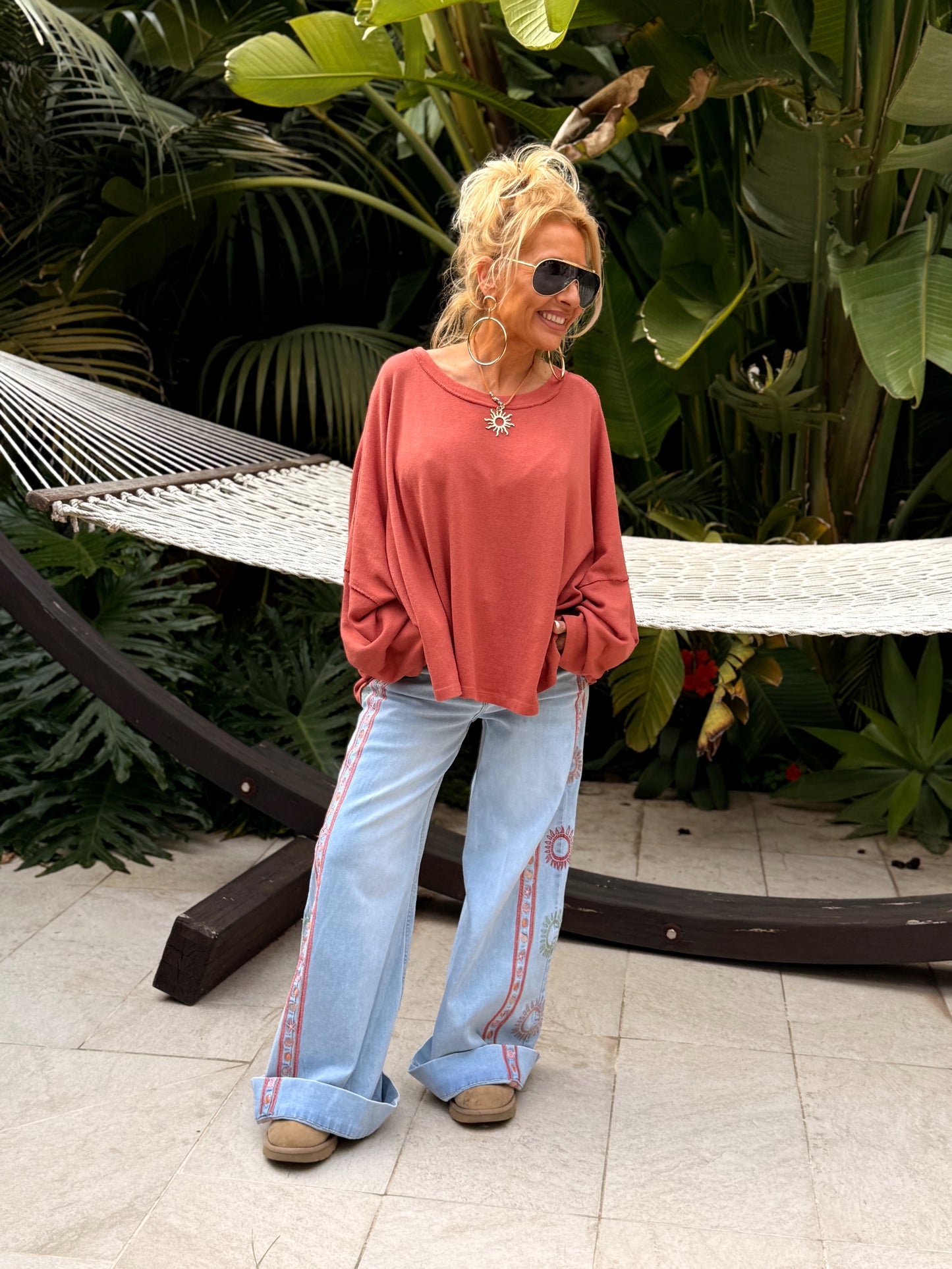 CAMISETA SUPER OVERSIZE SHILA MULTICOLOR