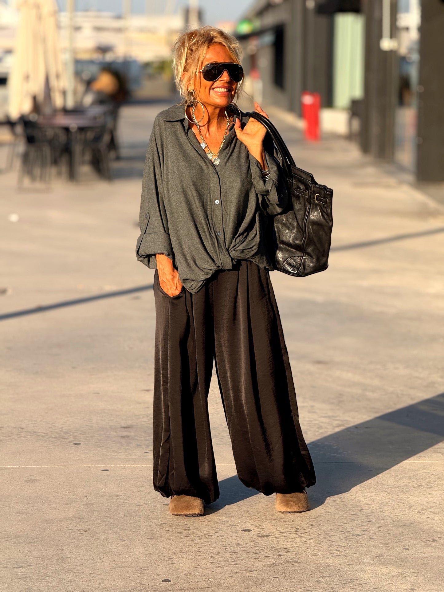 PANTALON OVERSIZE BOMBACHO RUTH MULTICOLOR