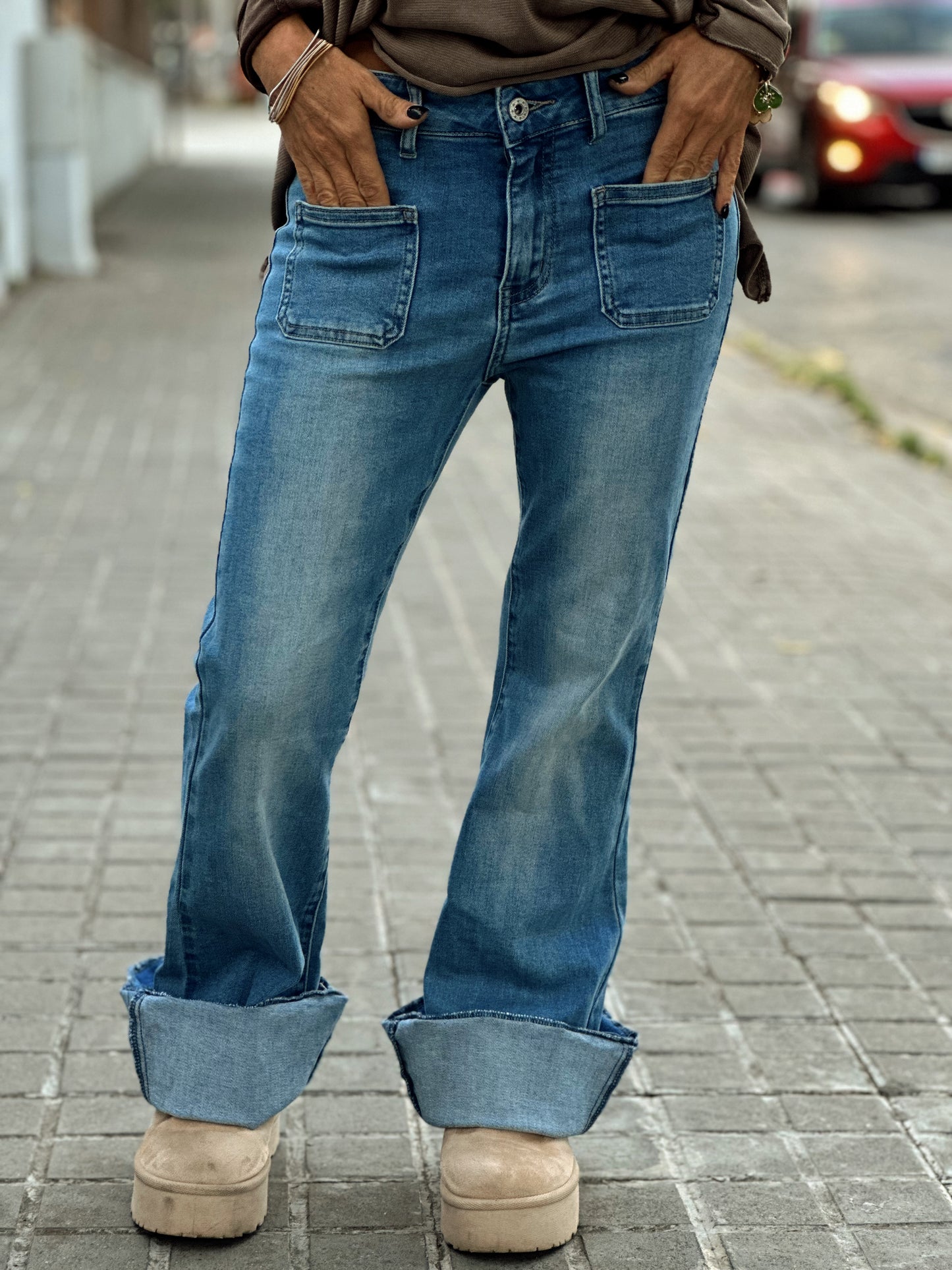 JEANS VAQUEROS AURORA TEJANO