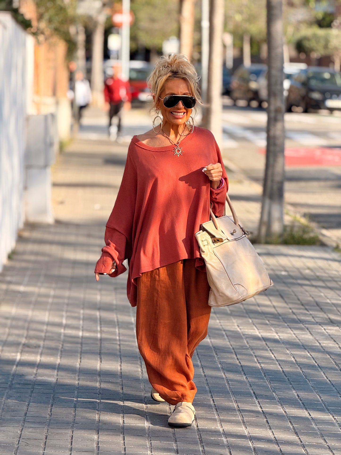 PANTALON OVERSIZE EDEN MULTICOLOR