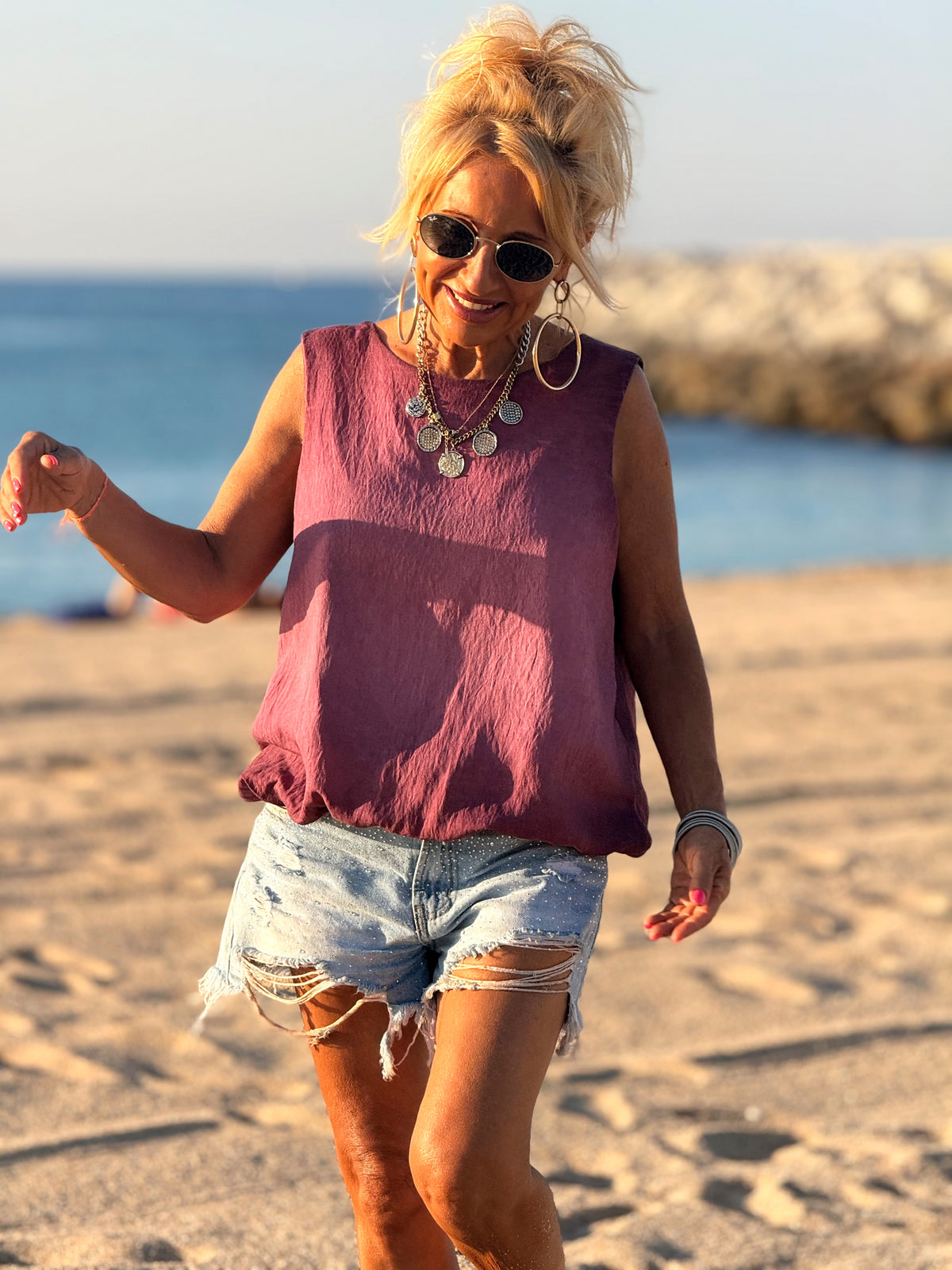 TOP ROCIO MULTICOLOR