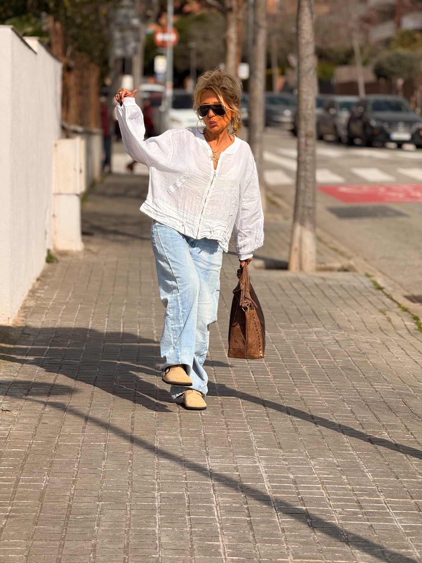 BOMBER LINO CAMILLE MULTICOLOR