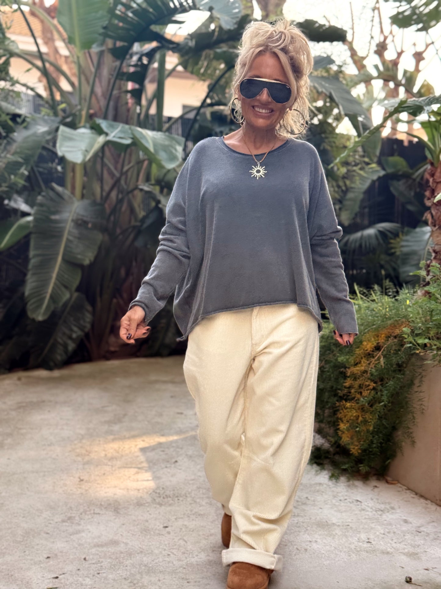 CAMISETA DESGASTADA OVERSIZE DANI MULTICOLOR