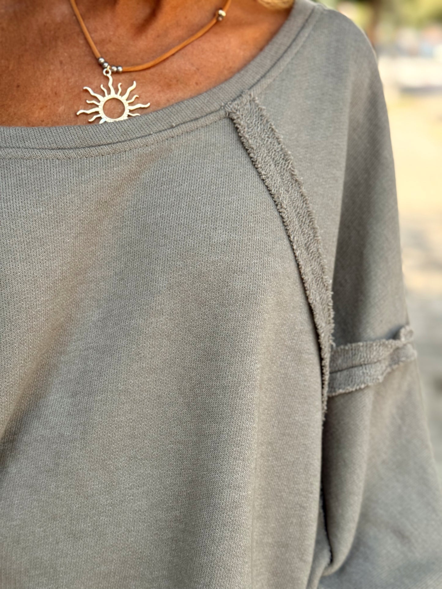 SUDADERA OVERSIZE MAELIS MULTICOLOR