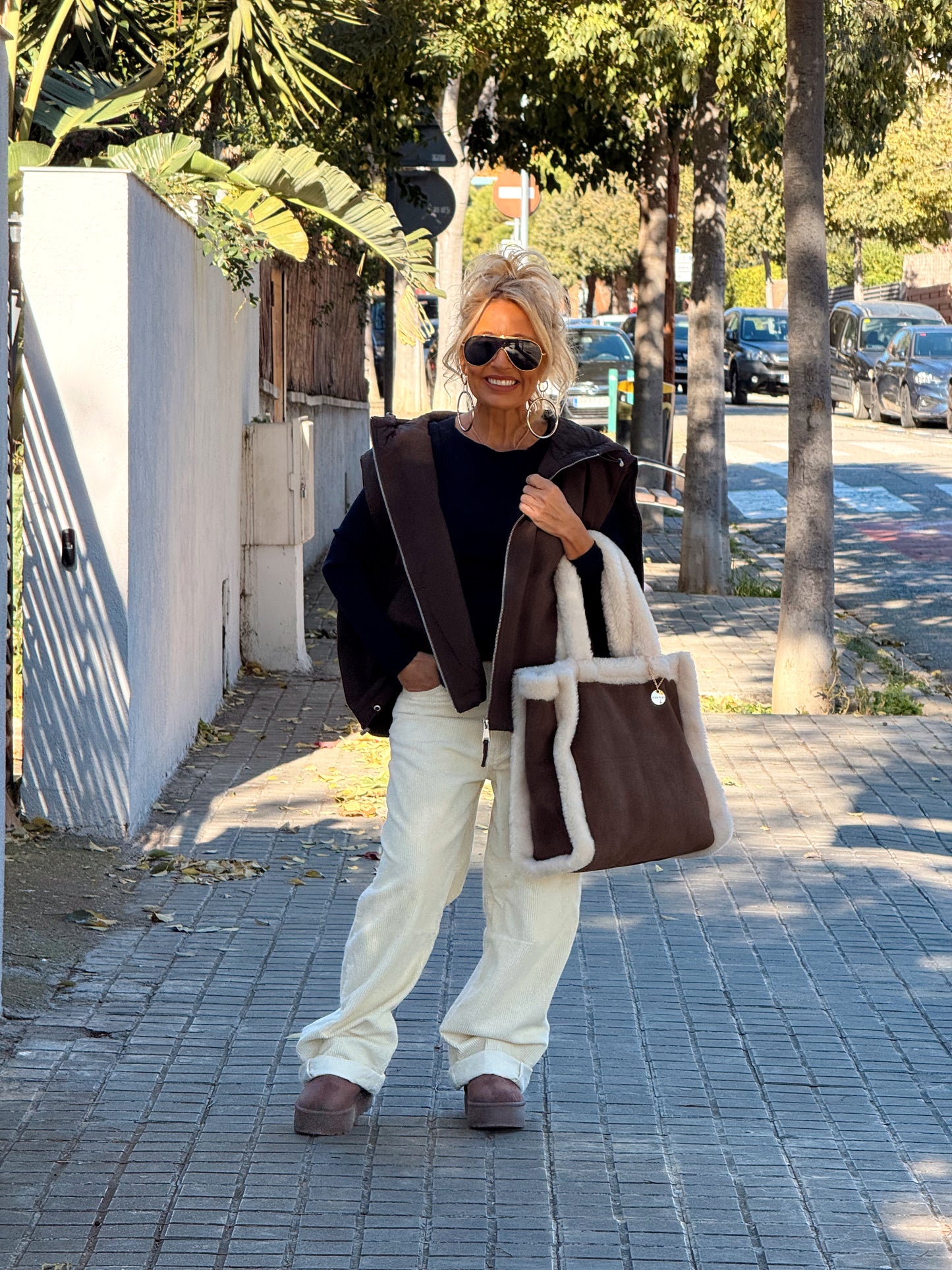 CHALECO SUPER OVERSIZE MARIO MULTICOLOR