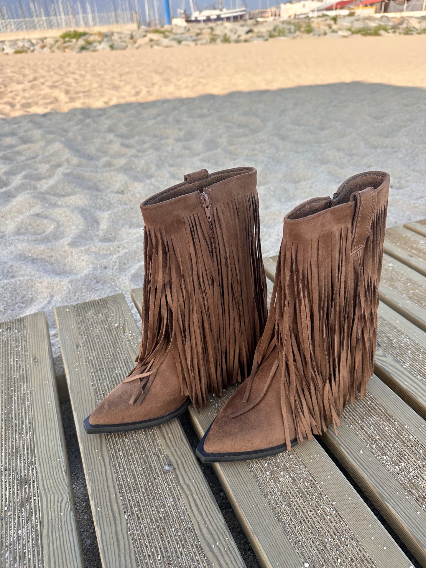 BOTAS ANTE COWBOY FLECOS CAMEL