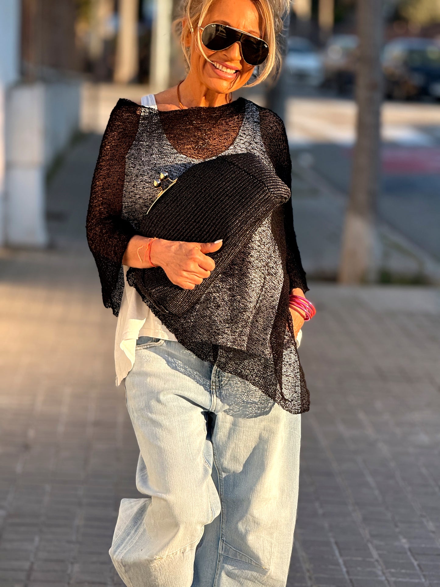 CAPA OVERSIZE ANNY MULTICOLOR