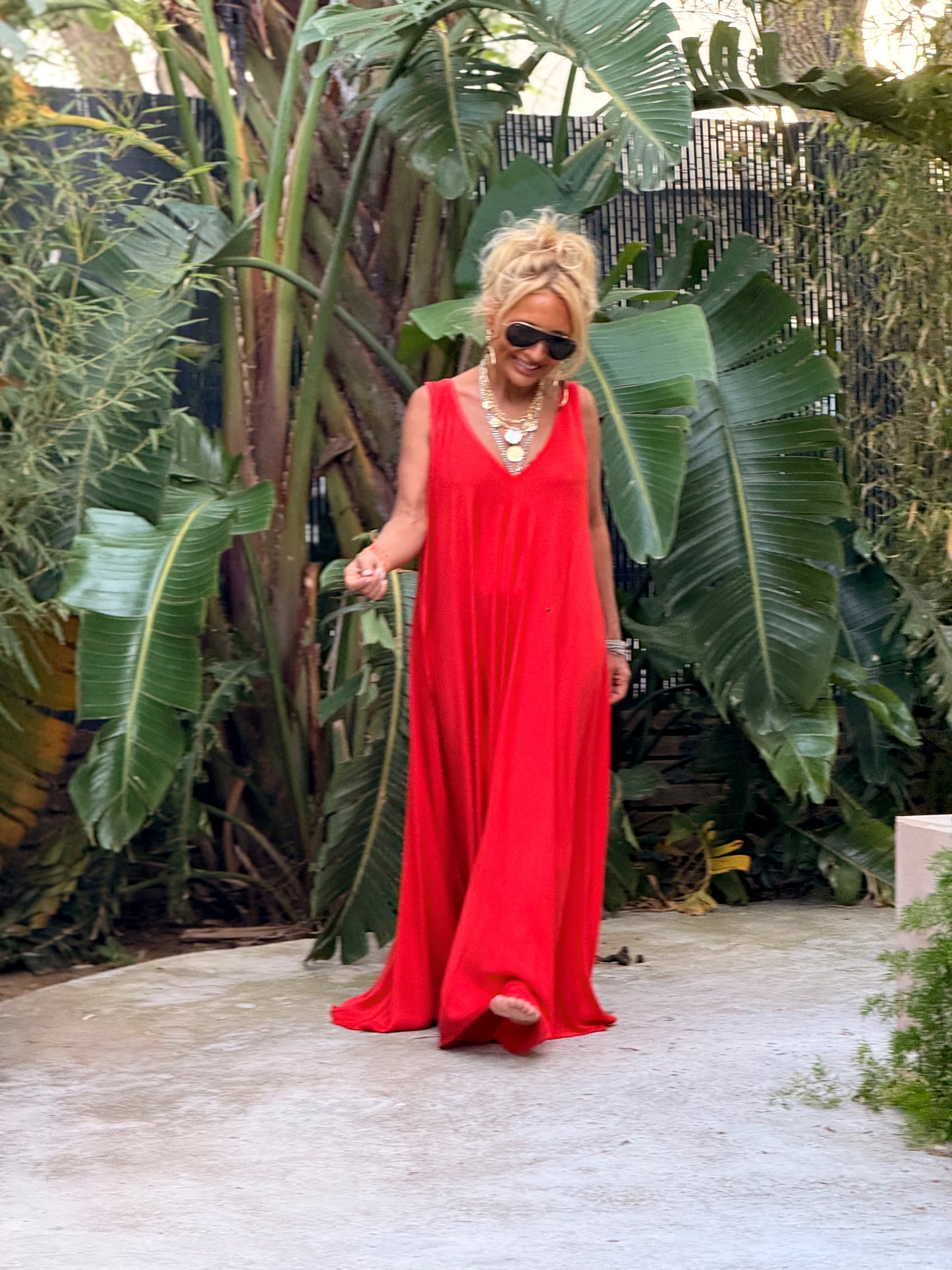 VESTIDO OVERSIZE AMANDINE MULTICOLOR