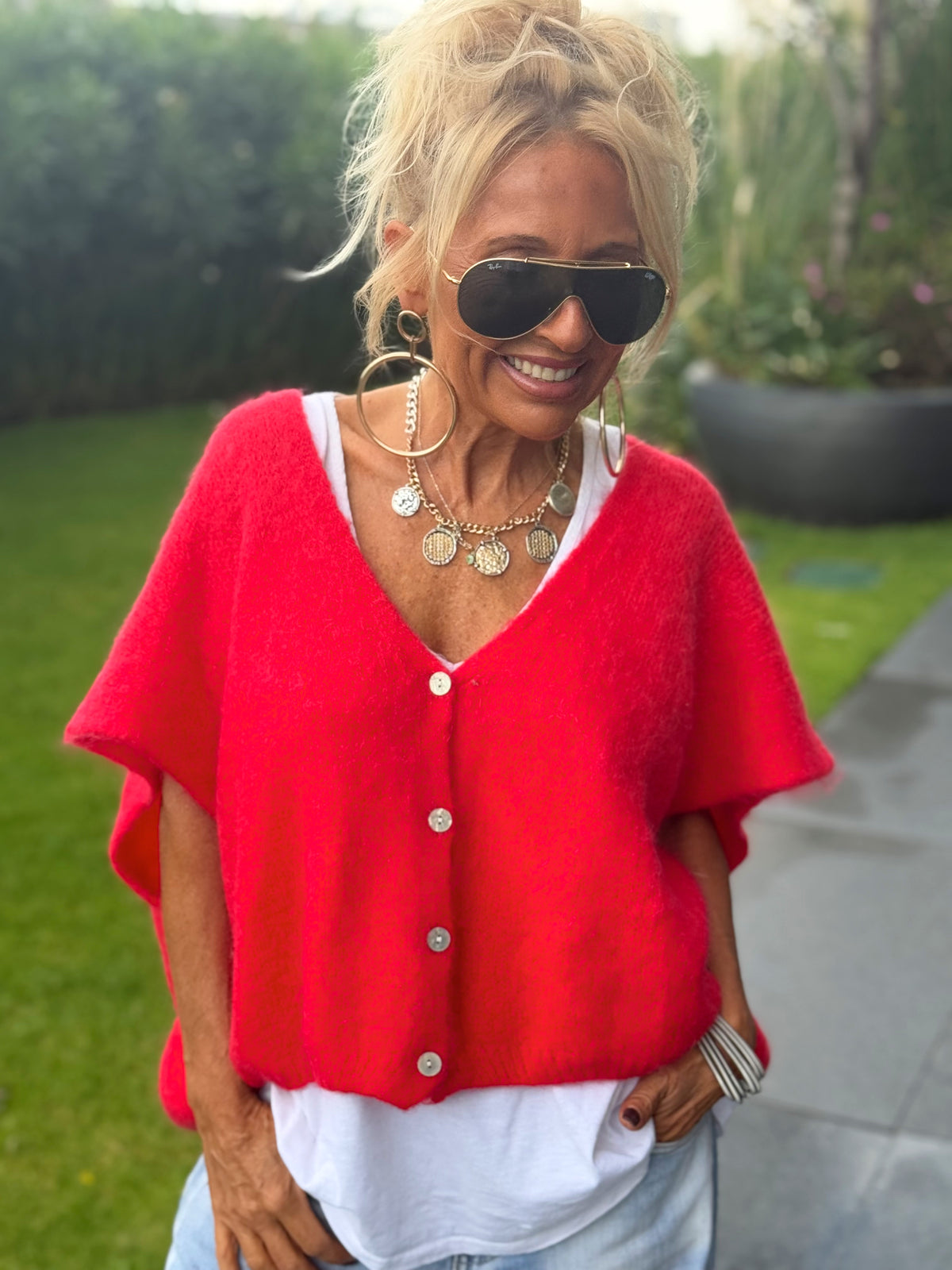 CHALECO OVERSIZE MARIANA MULTICOLOR