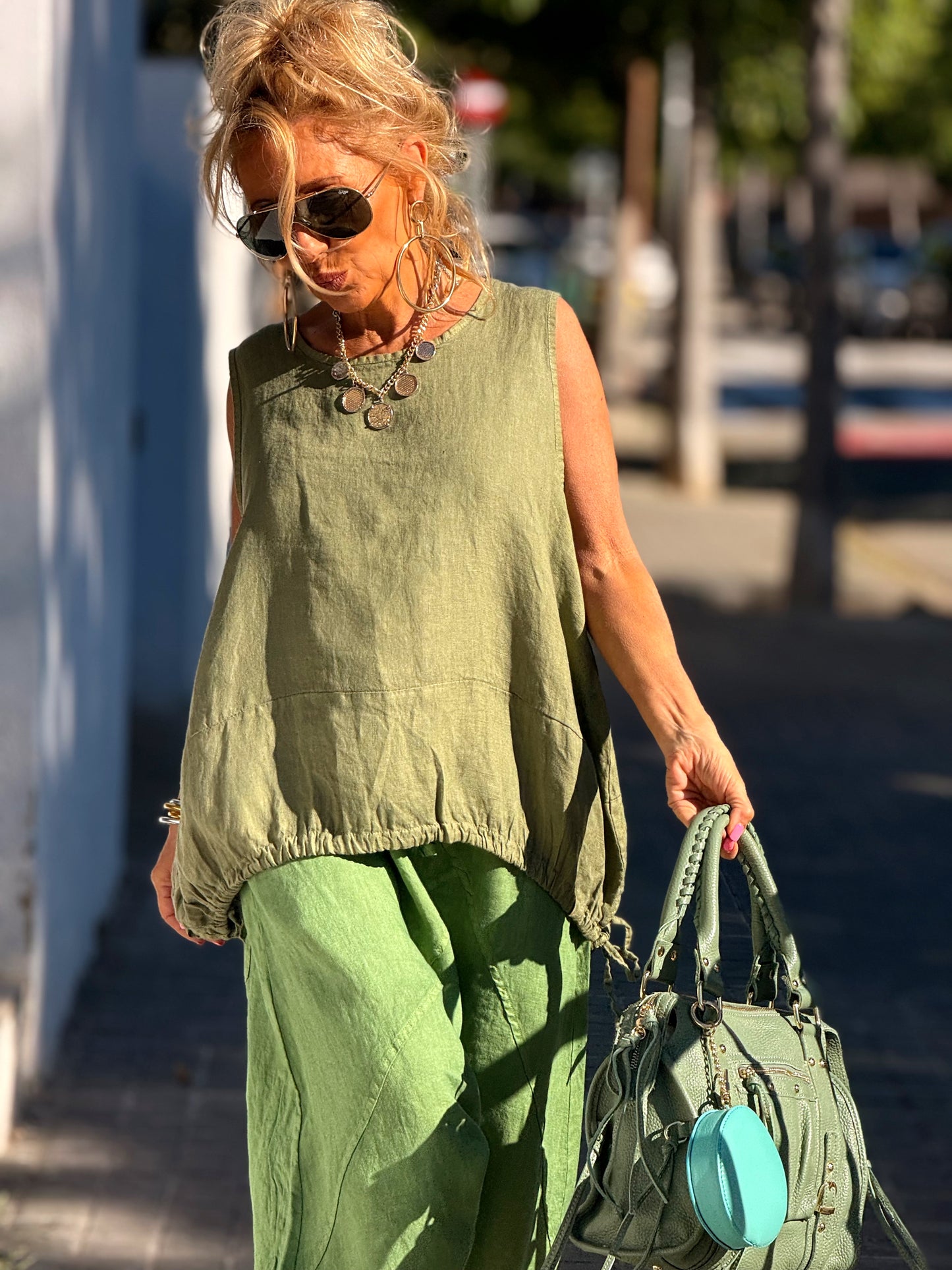 BLUSA LINO ARTHUR MULTICOLOR