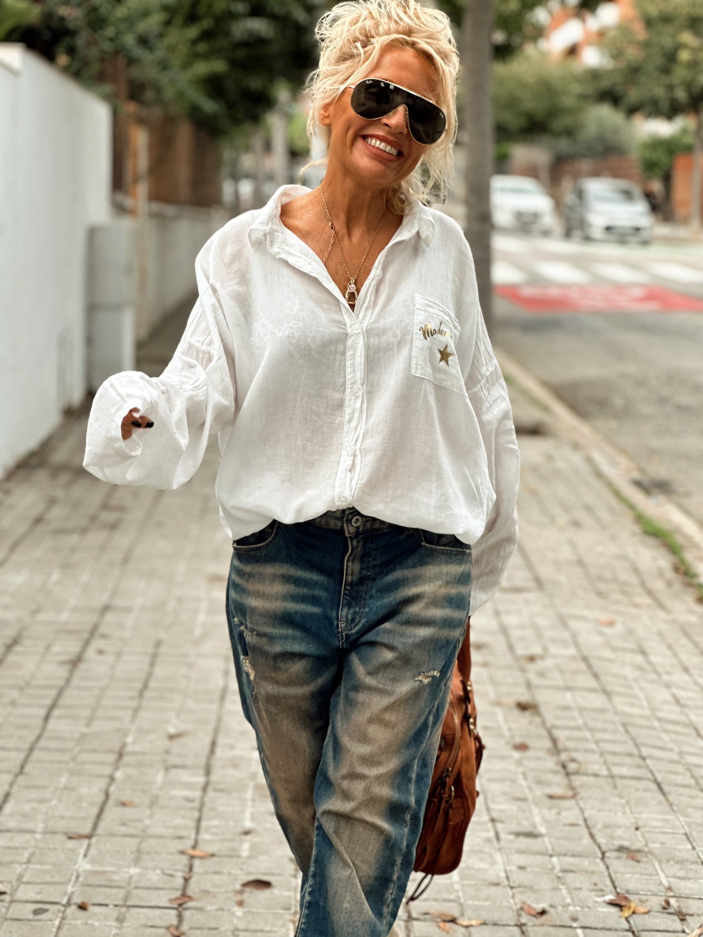 CAMISA MADEMOISELLE BLANCO