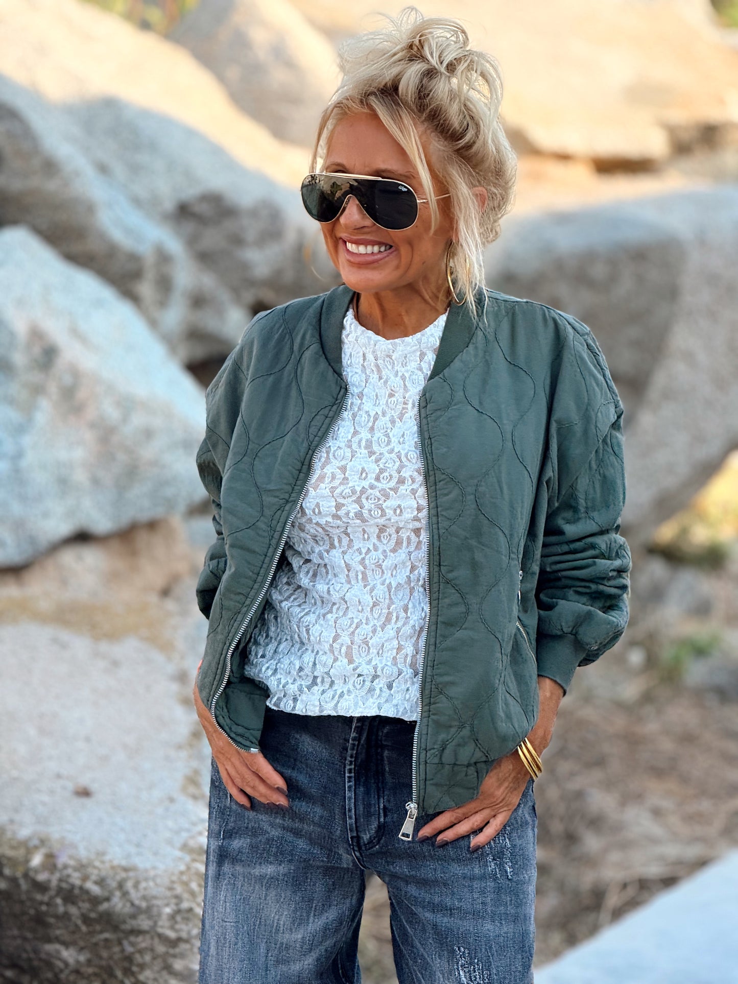 BOMBER FILIPA MULTICOLOR