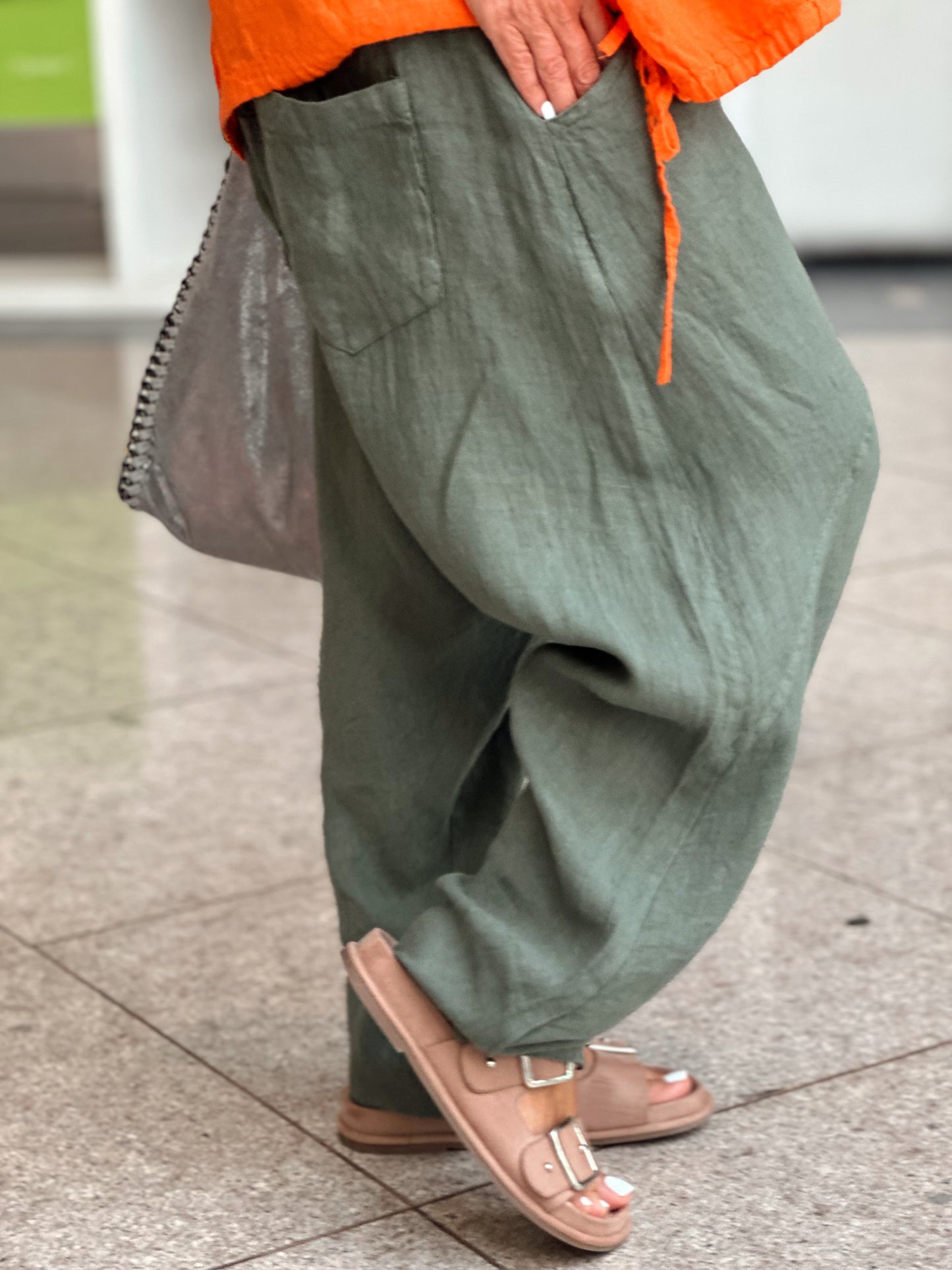 PANTALON BAGGY OVERSIZE FLORENT KAKI