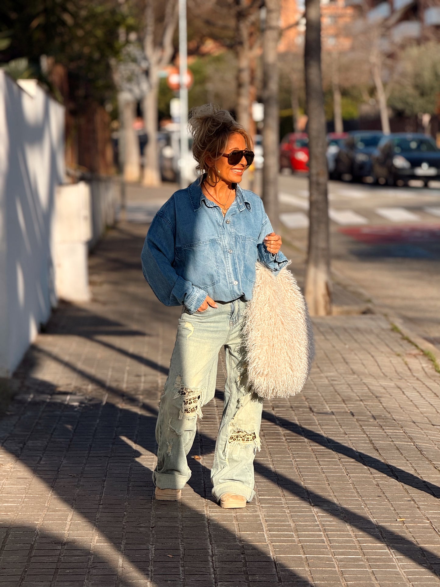 CAMISA CON BOLSILLOS GARRY TEJANO