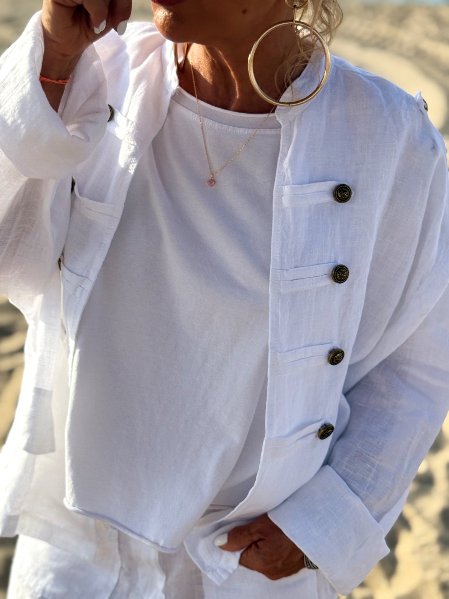 COLLAR BRILLANTE MULTICOLOR