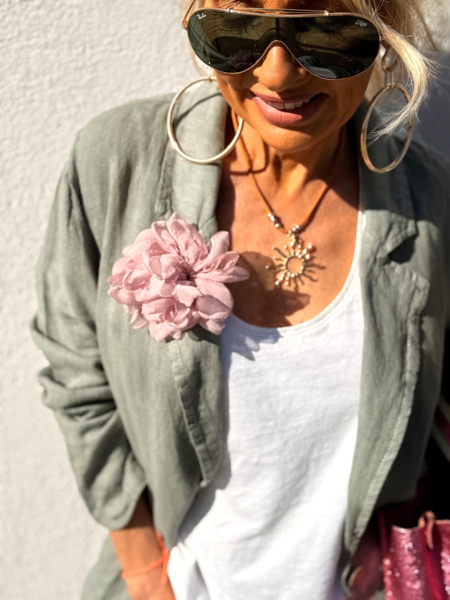 BROCHE FLORES AGATA  MULTICOLOR
