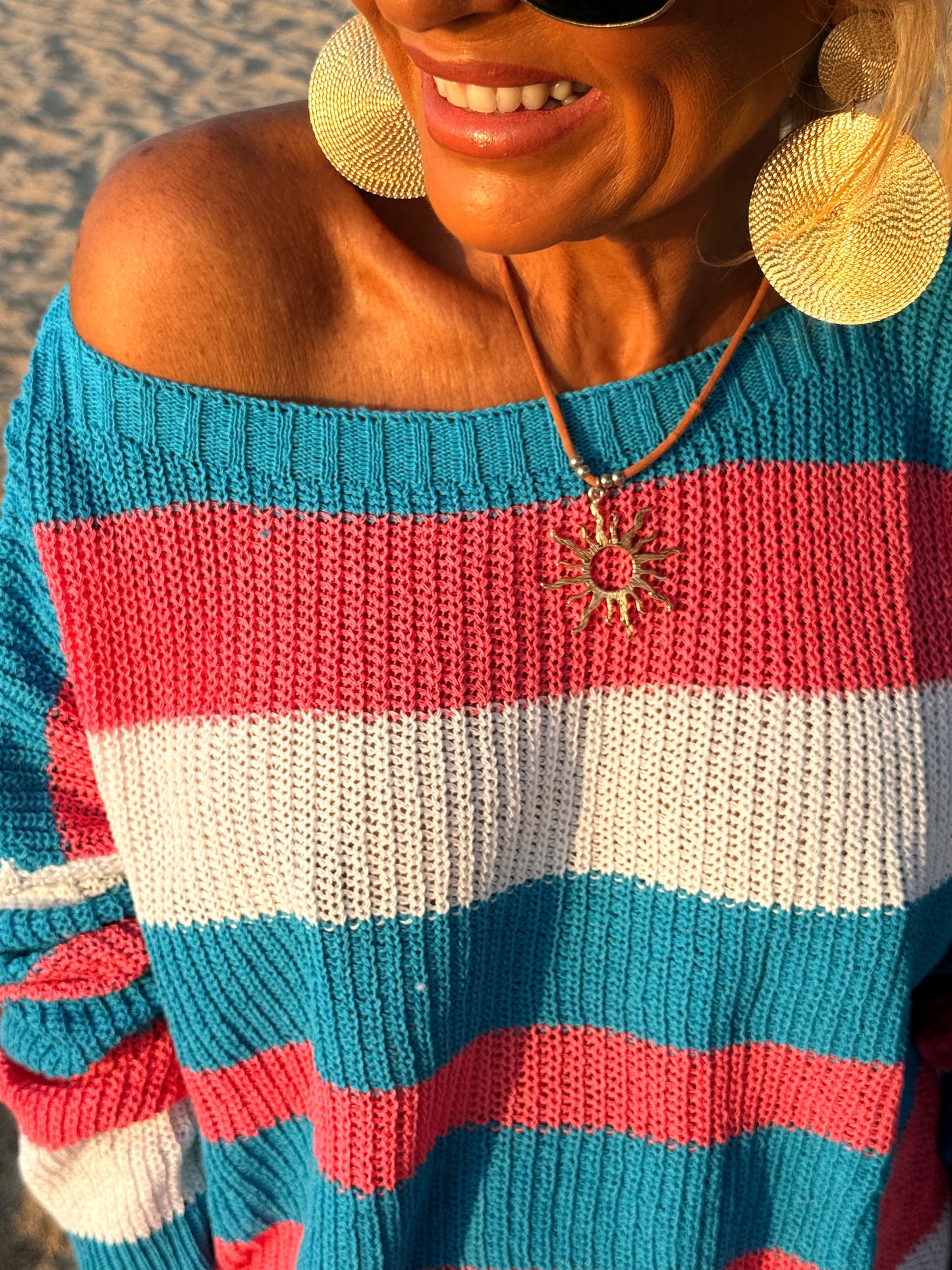 JERSEY CORTO RAYAS JULIETA MULTICOLOR