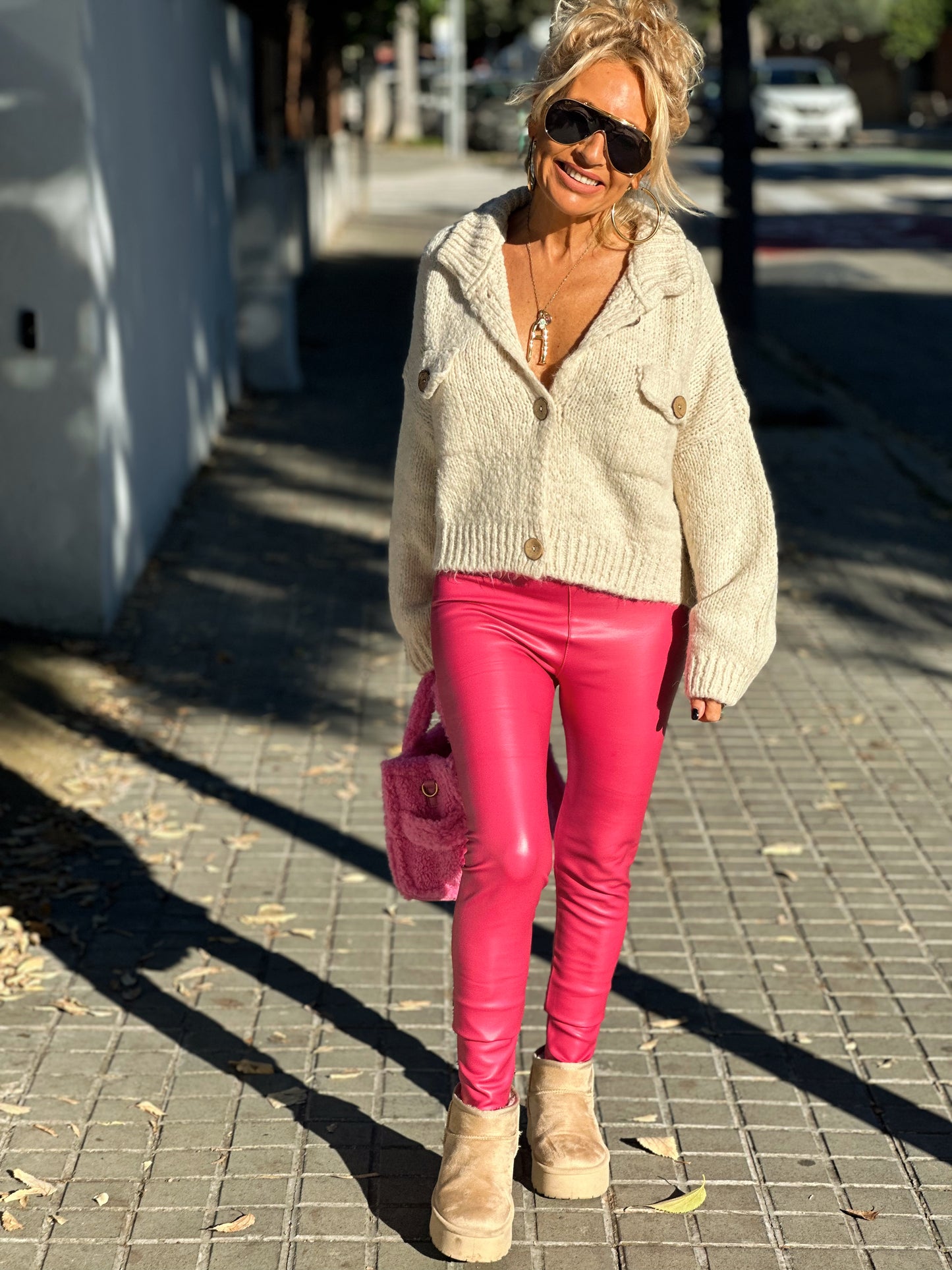 LEGGING NICOLAS FUCSIA