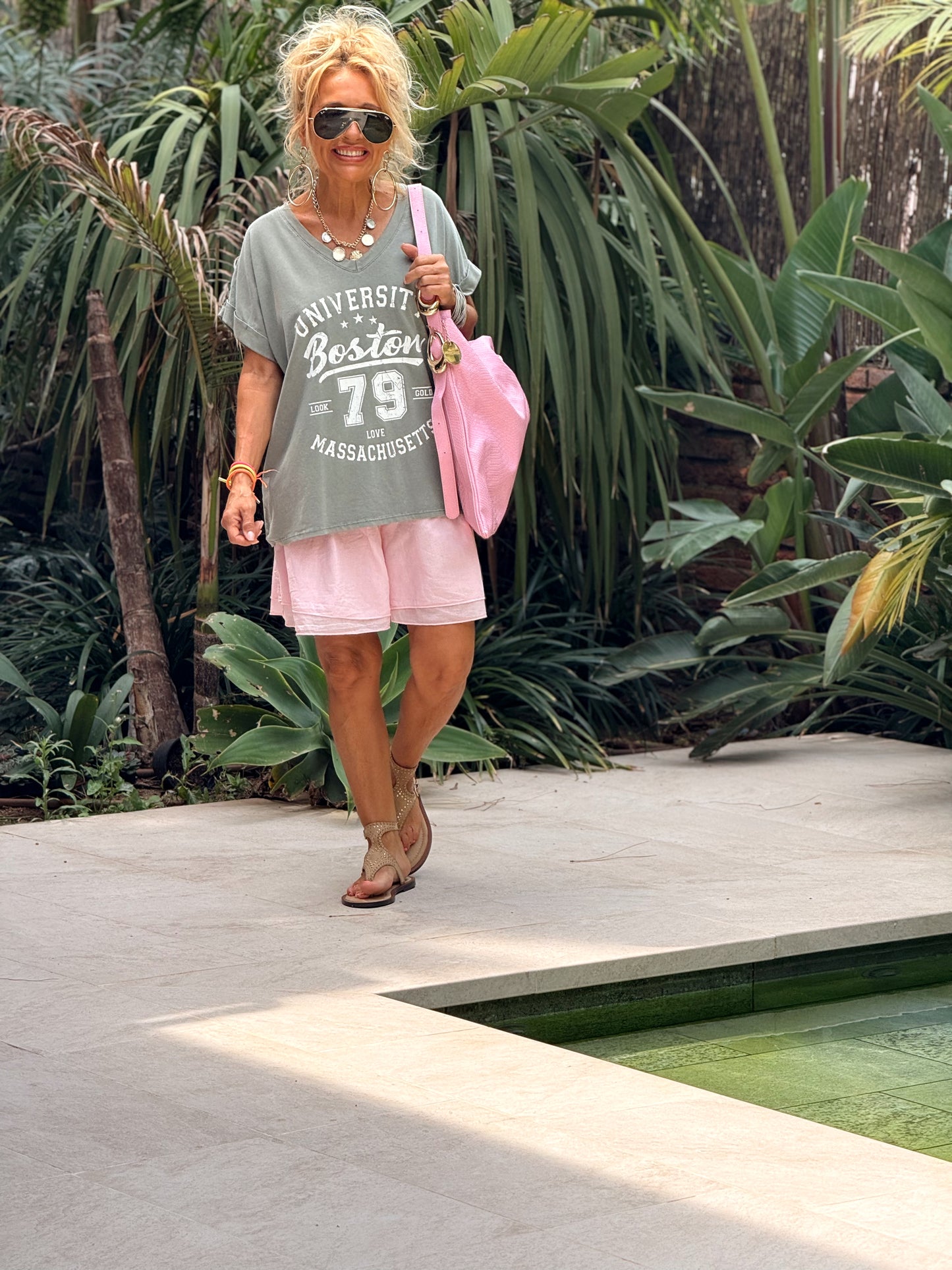 SHORT OVERSIZE MELEY MULTICOLOR