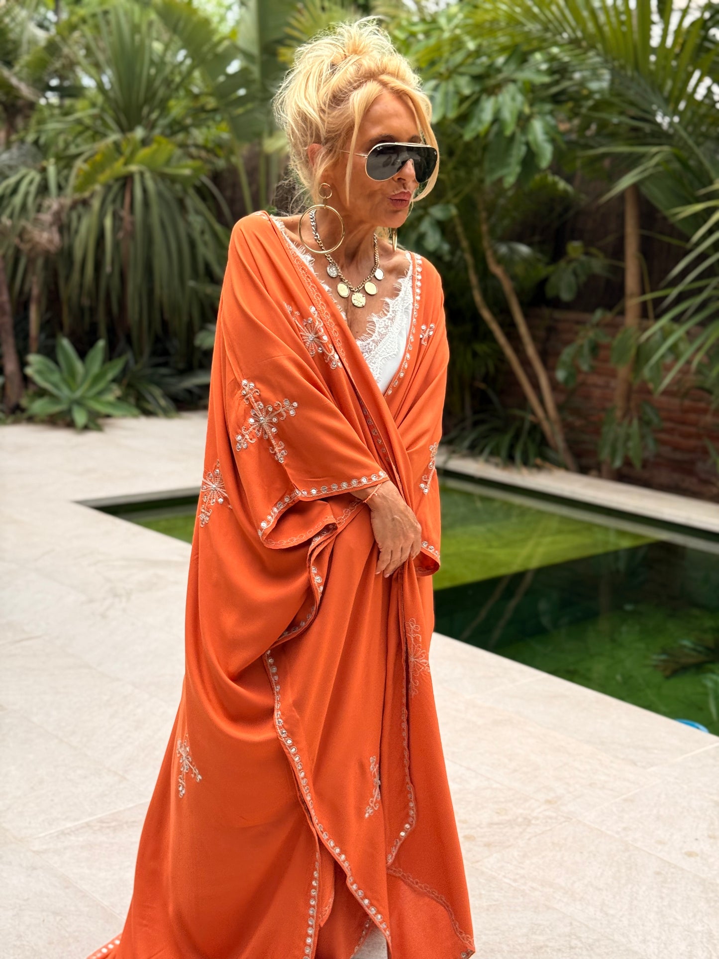 KIMONO SUPER OVERSIZE MENORCA MULTICOLOR