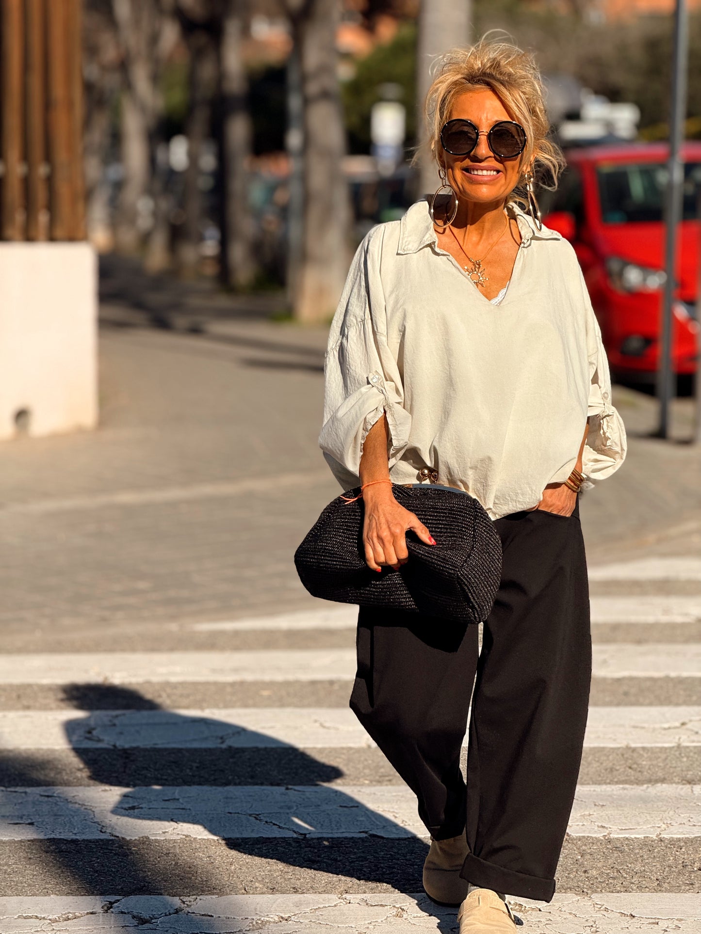 PANTALON OVERSIZE GUY MULTICOLOR