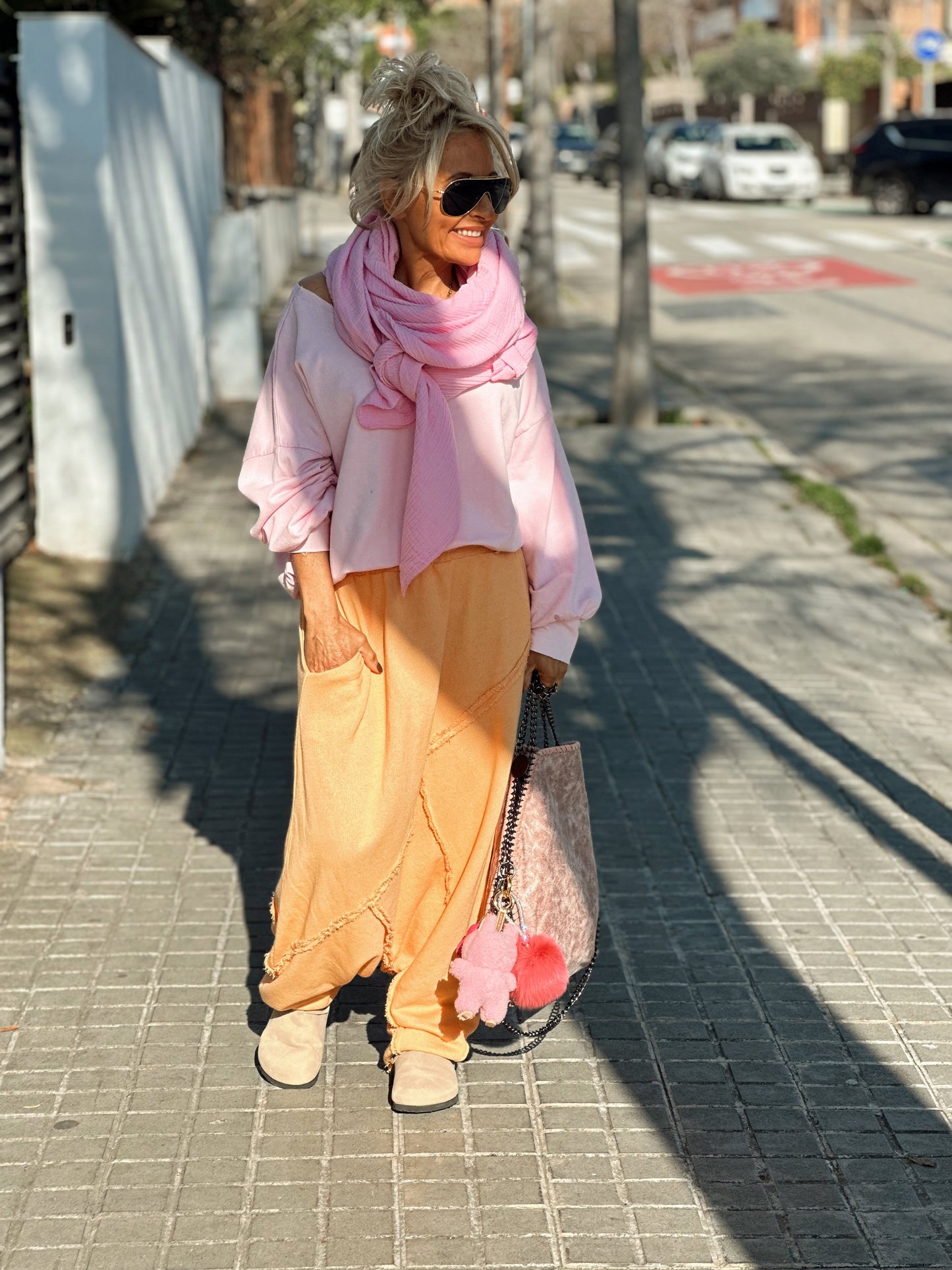 PAÑUELO PAREO PANAL MULTICOLOR