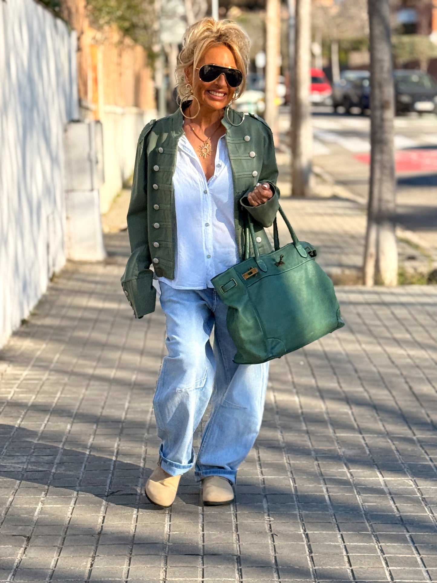 CHAQUETA CORTA COLONIAL MULTICOLOR