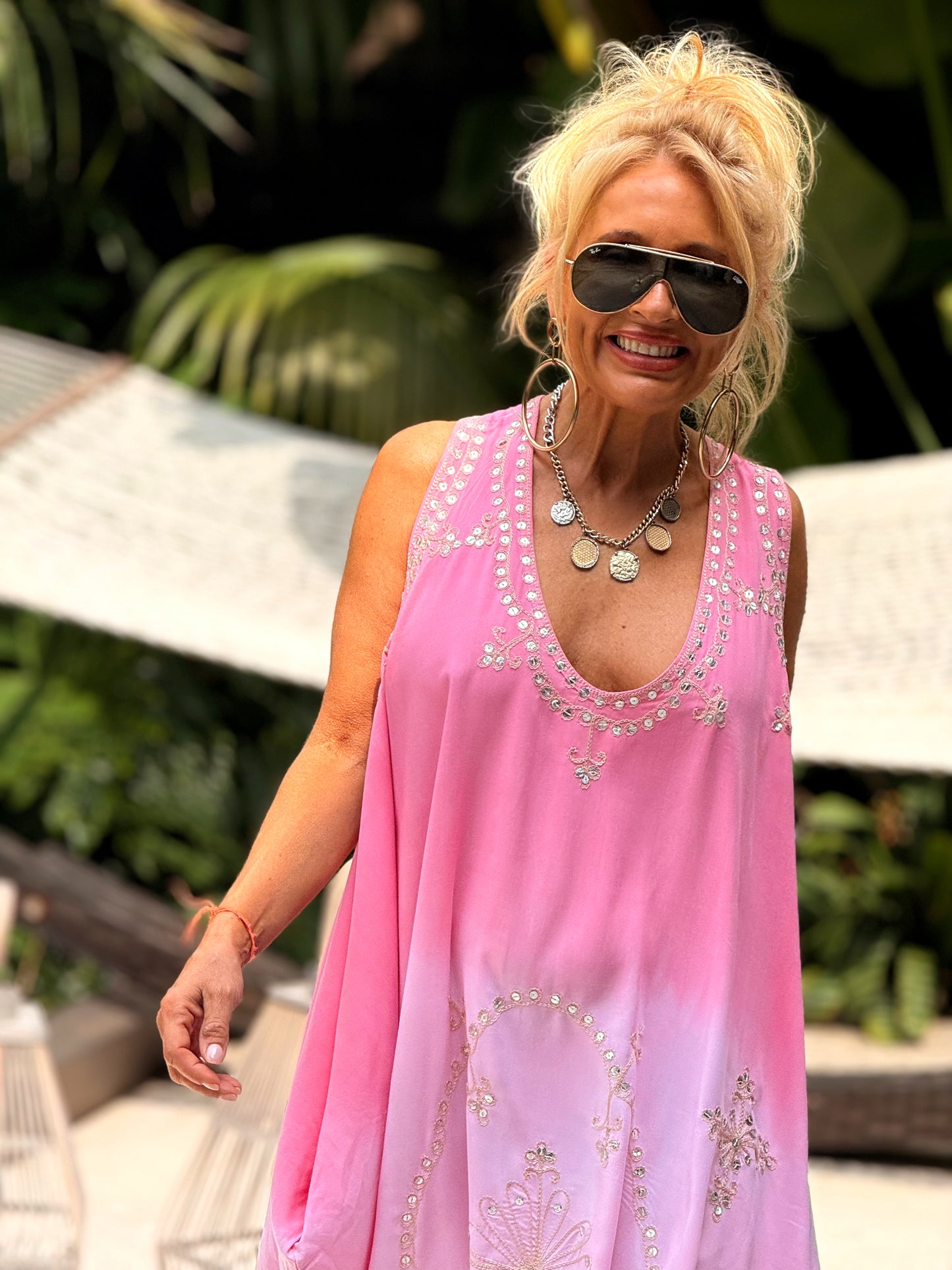 VESTIDO SUPER OVERSIZE ARUBA MULTICOLOR