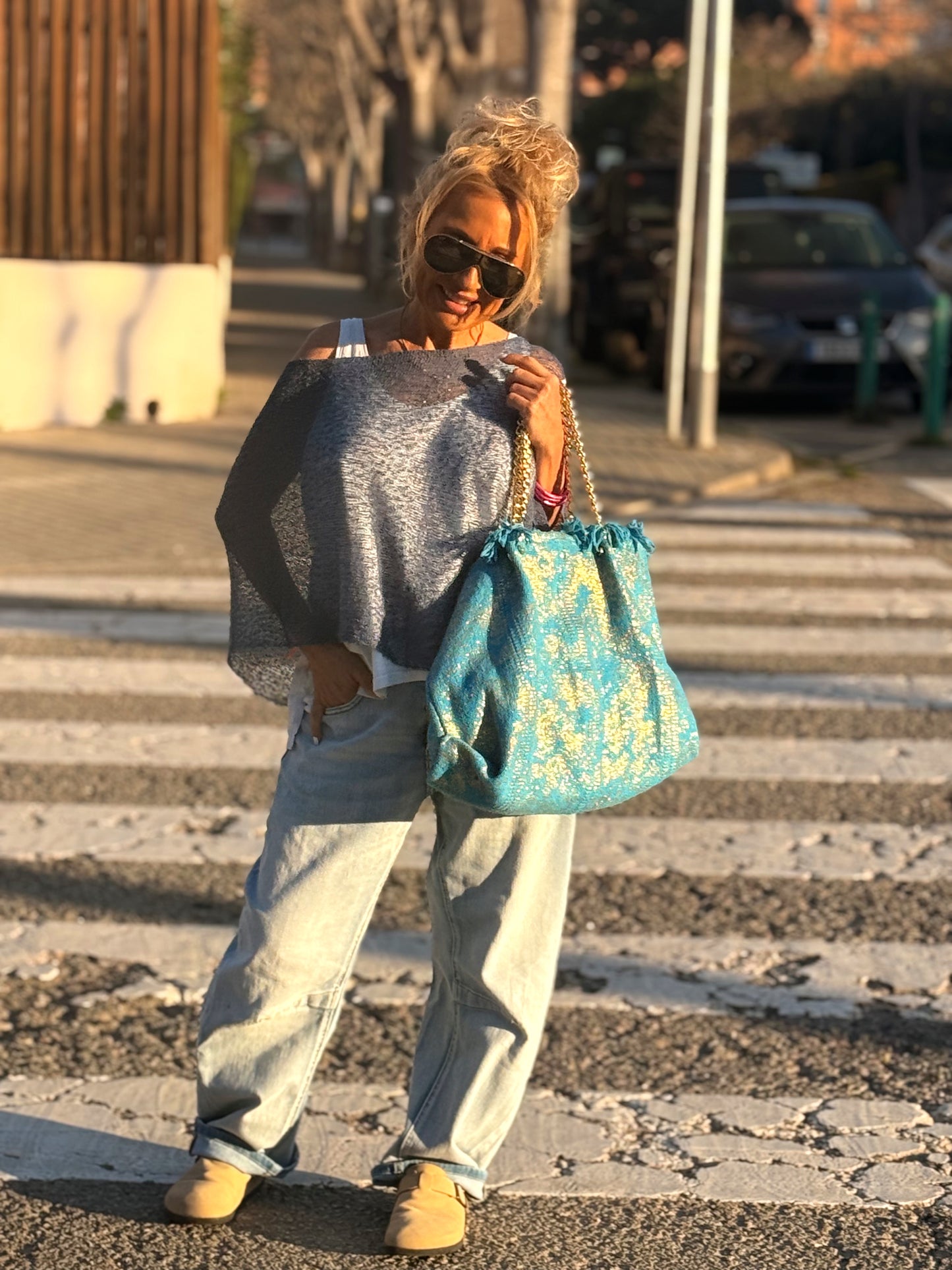 CAPA OVERSIZE ANNY MULTICOLOR