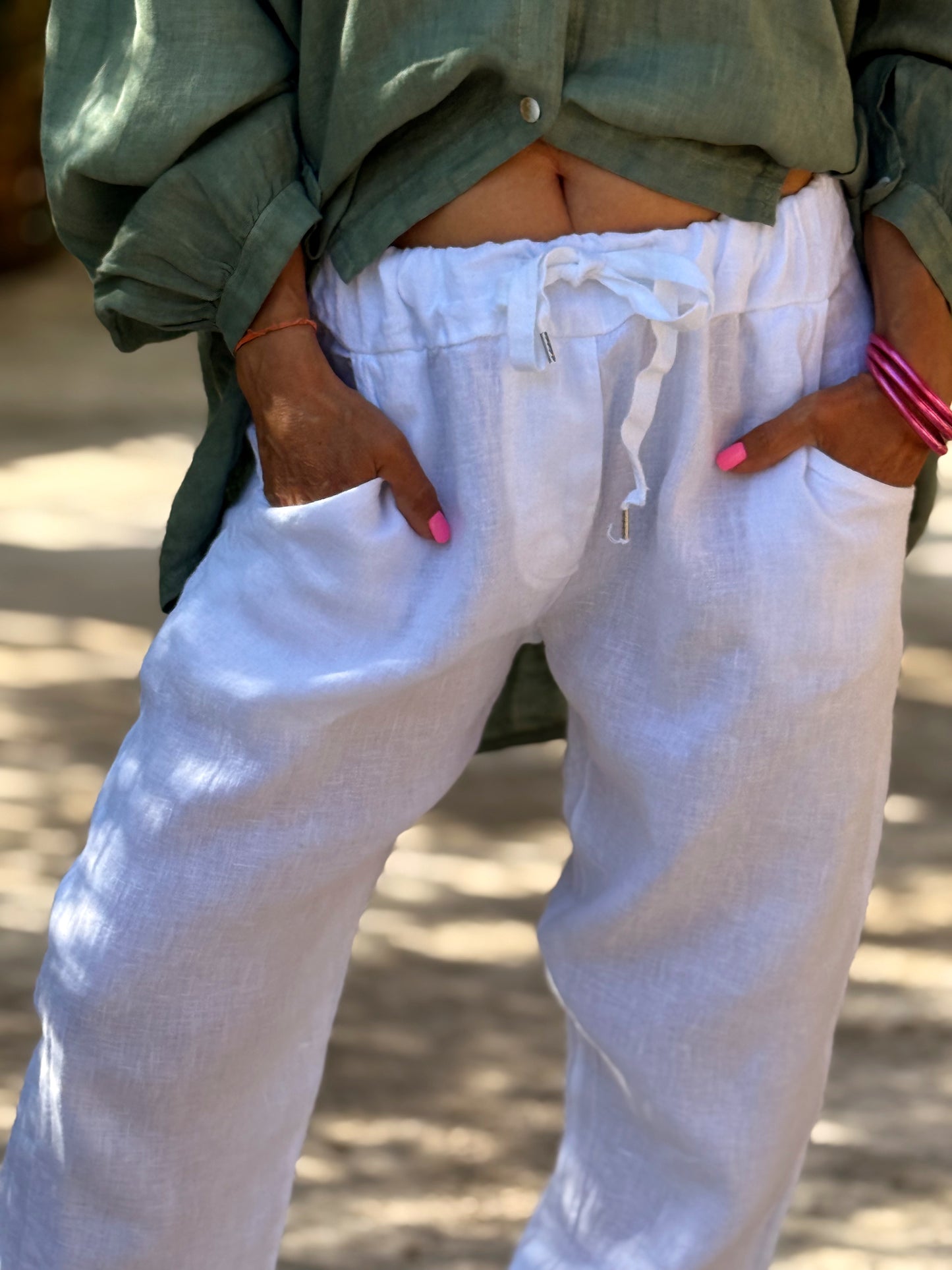 PANTALON LINO MANU