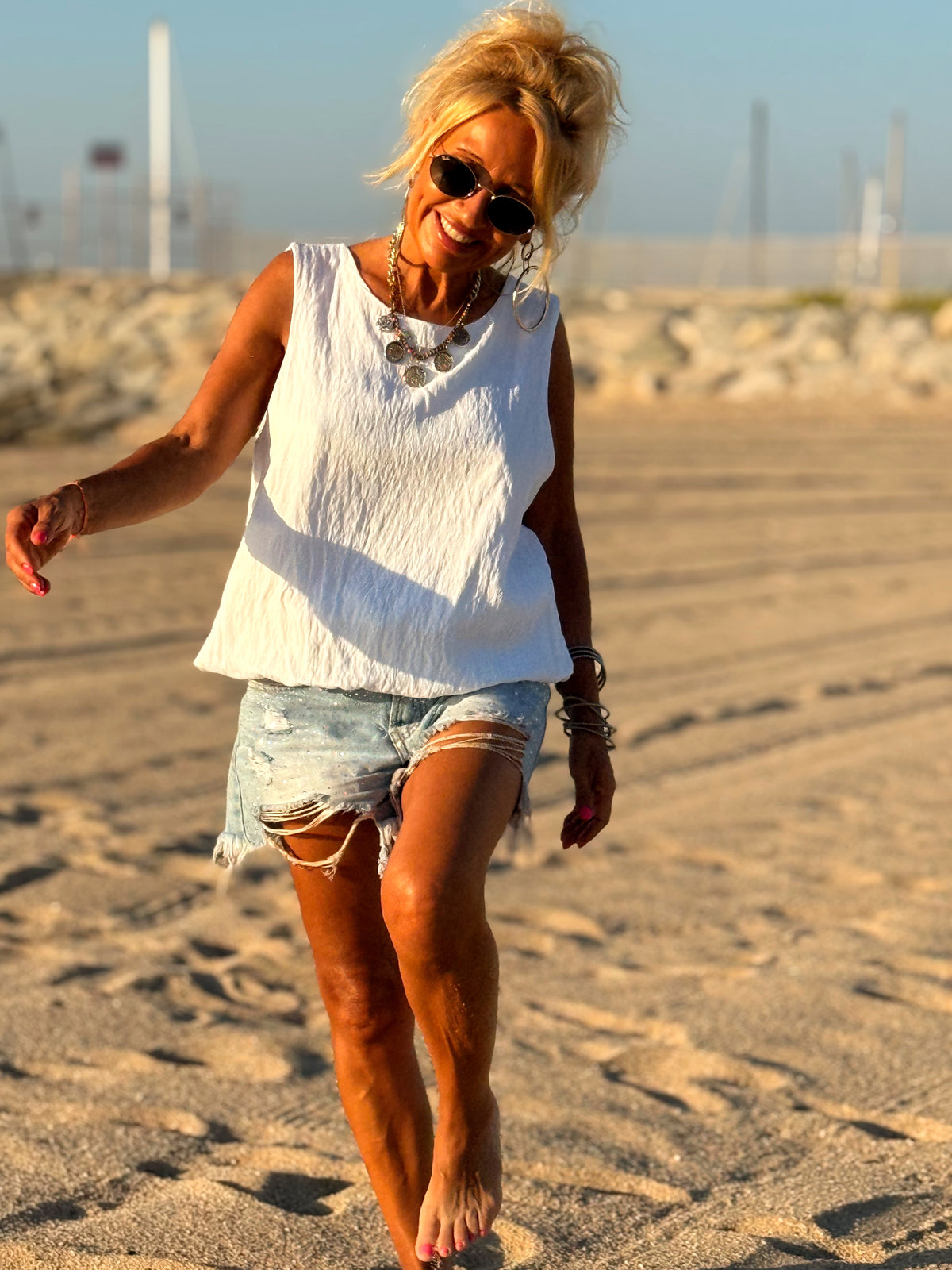 TOP ROCIO MULTICOLOR