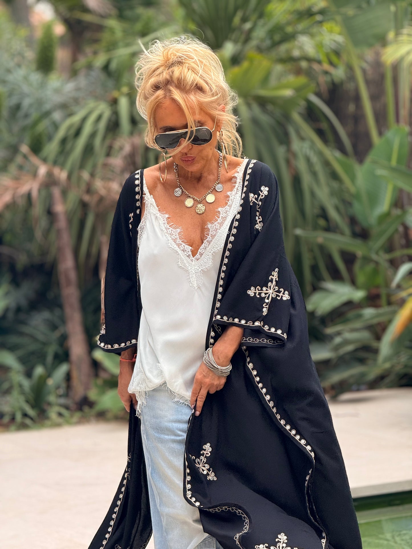 KIMONO SUPER OVERSIZE MENORCA MULTICOLOR