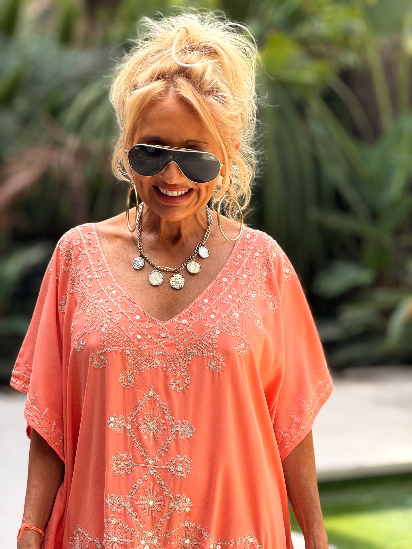 VESTIDO OVERSIZE TENERIFE MULTICOLOR
